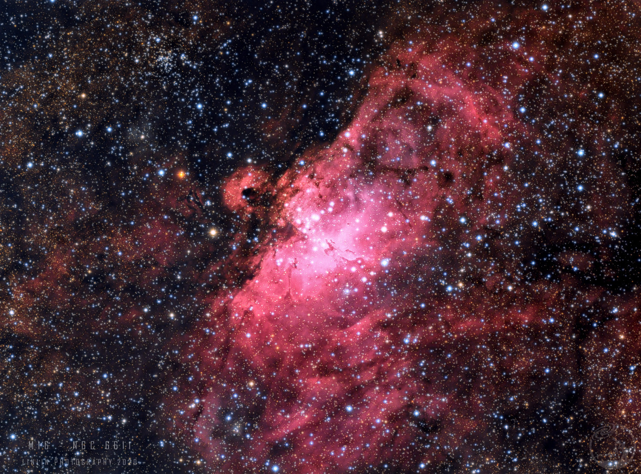 M16，NGC 6611，The eagle nebula