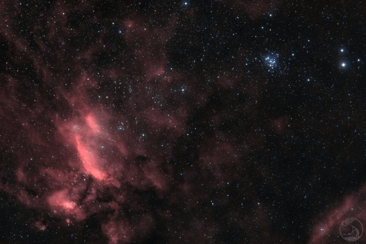 IC4628星云、NGC6231星团