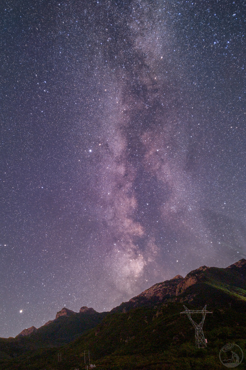 荒野星空