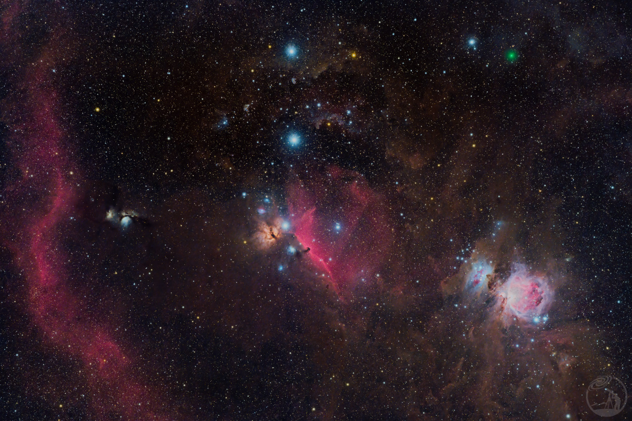 C/2020 M3 穿越猎户座