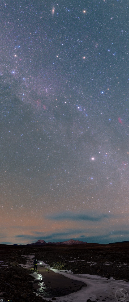 雅拉神山星空（山有点小了，哈哈）