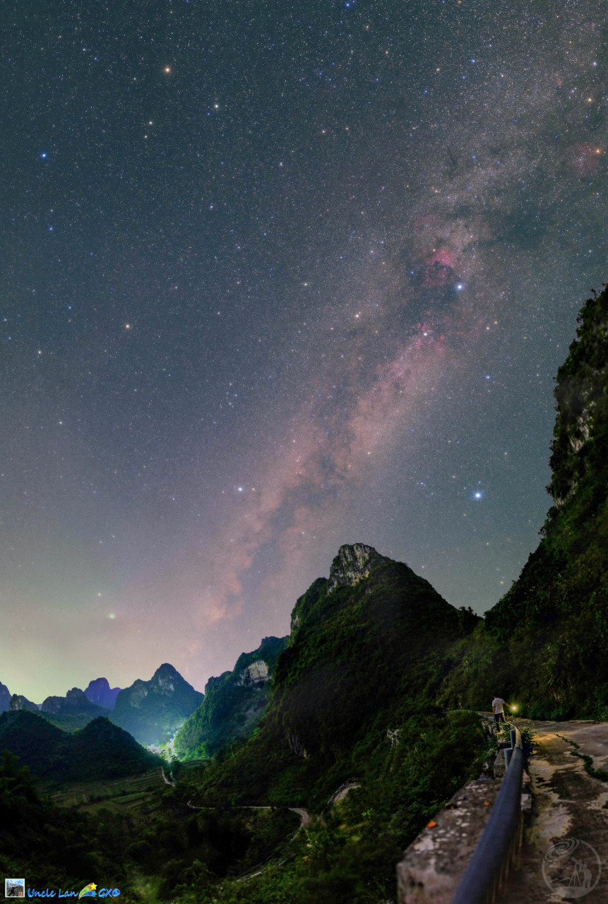 广西上林县星空