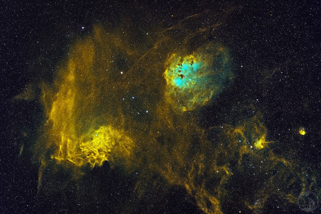 火焰星星云，NGC1893，