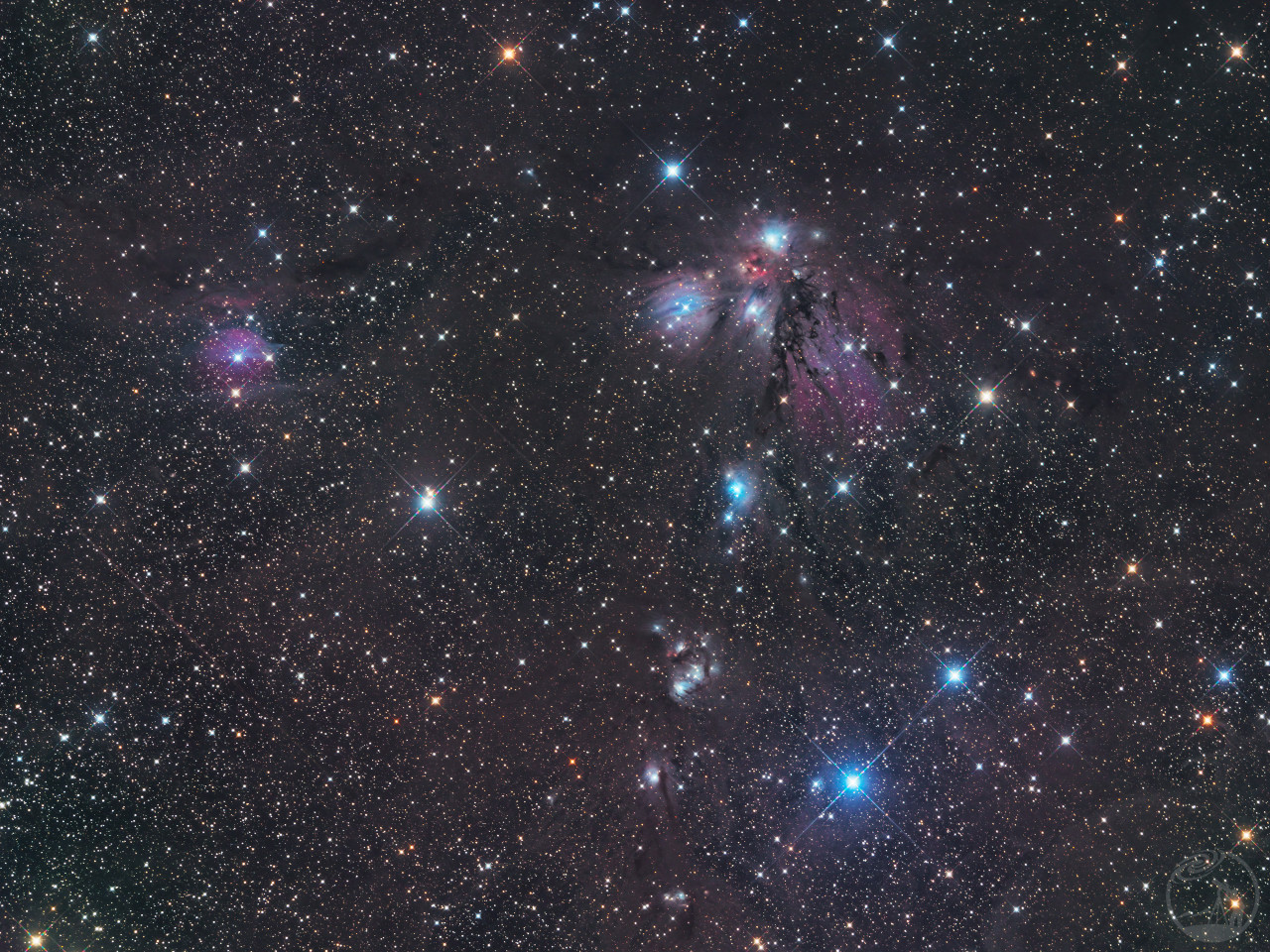 ngc2170, 天使星云