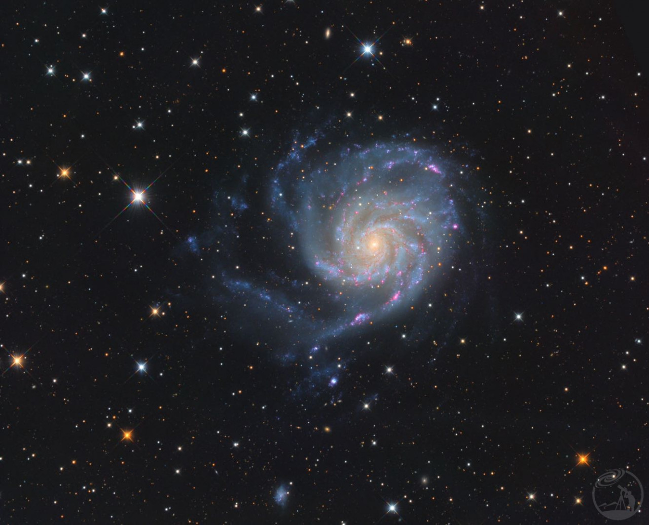 M101 风车星系 Pinwheel Galaxy