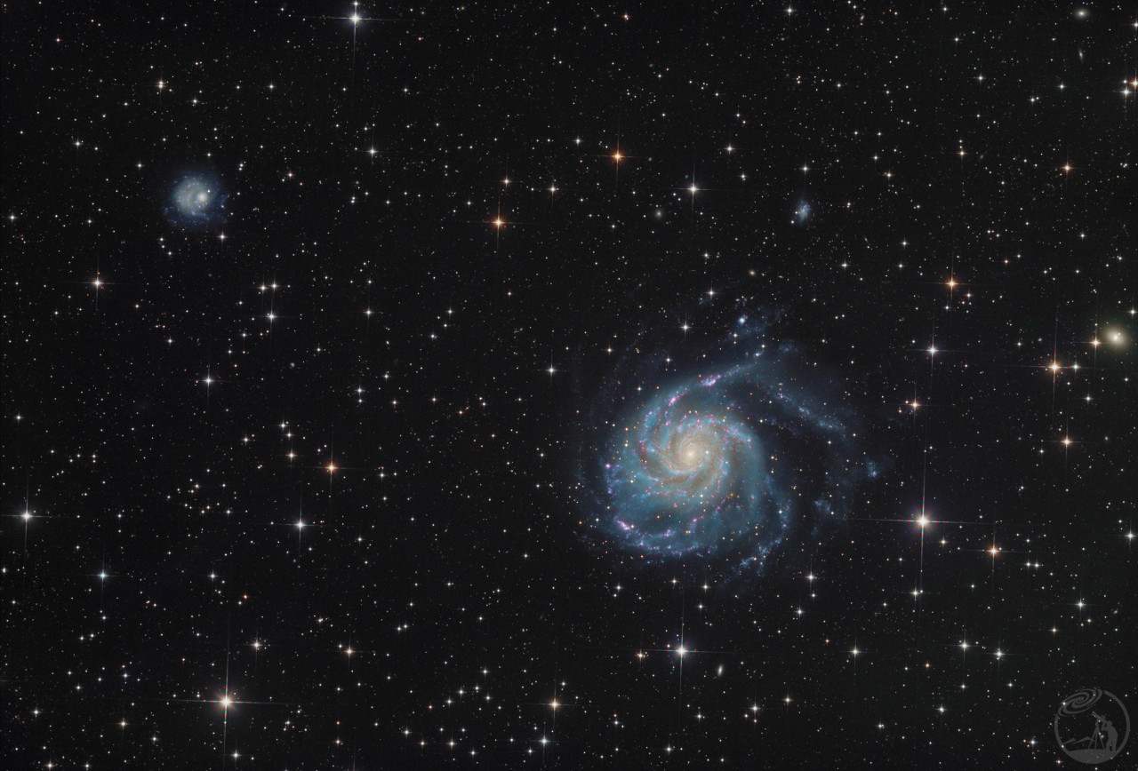 M101风车星系 Pinweel Galaxy