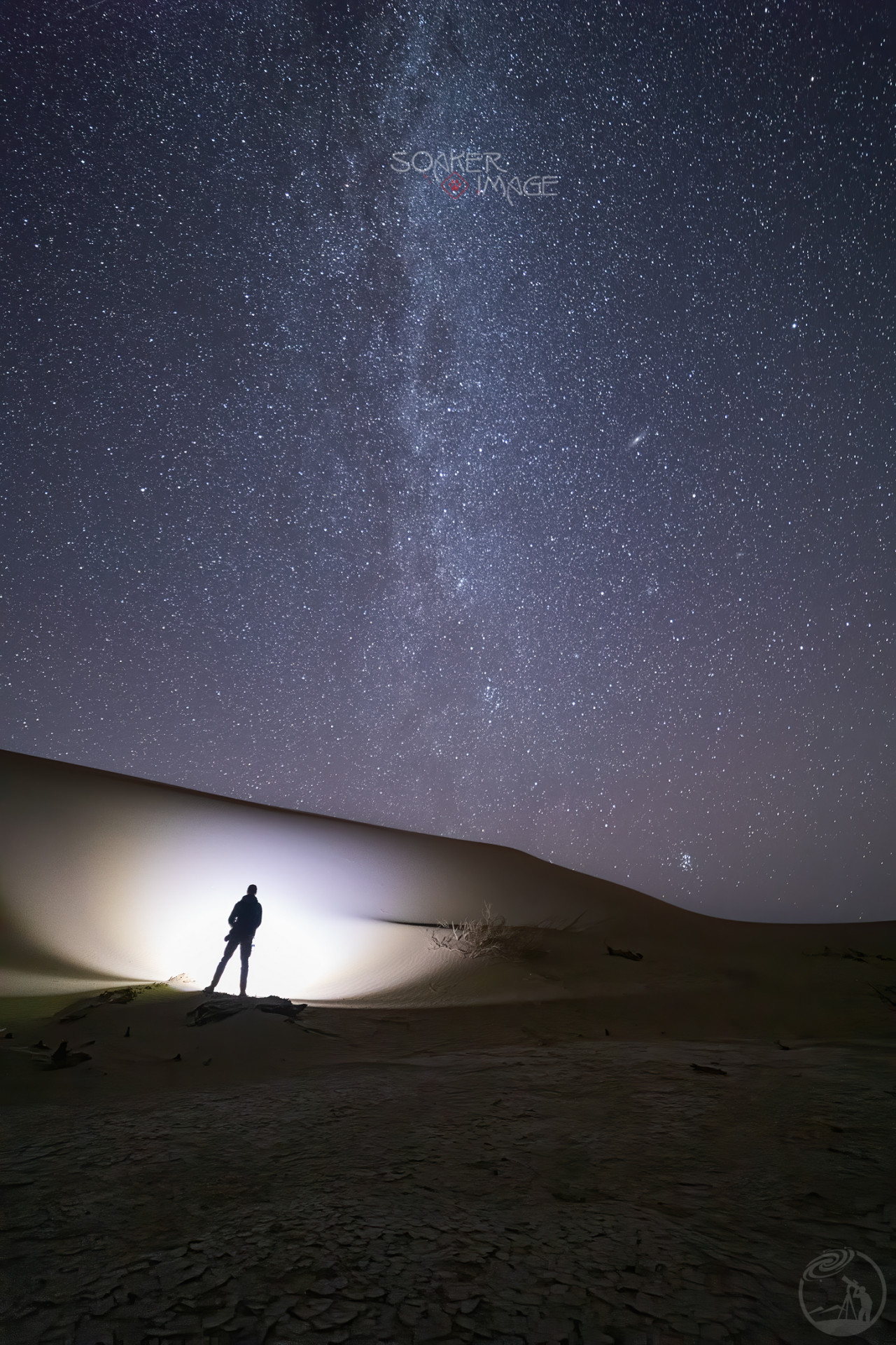 沙漠星空