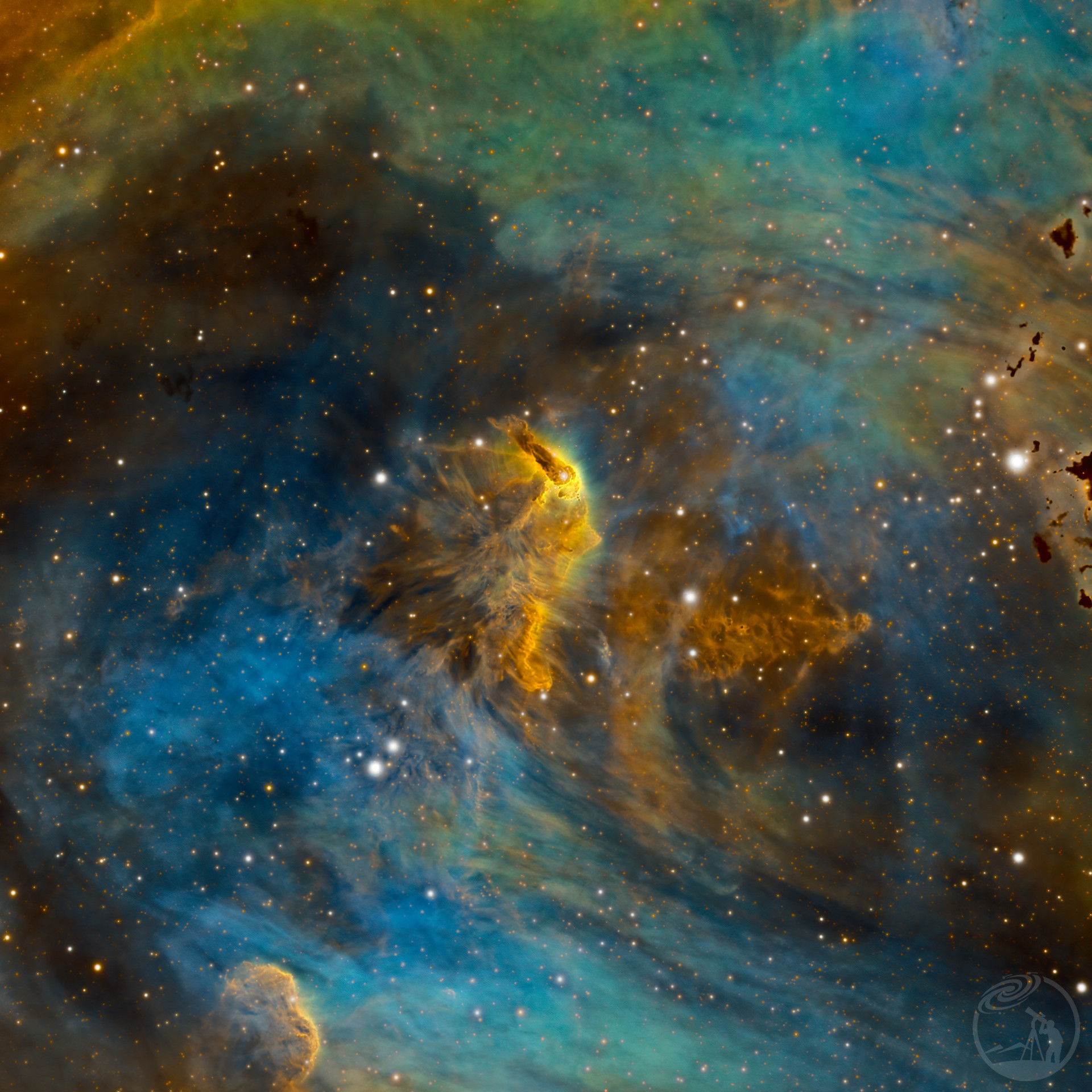 走鸡星云 IC 2944