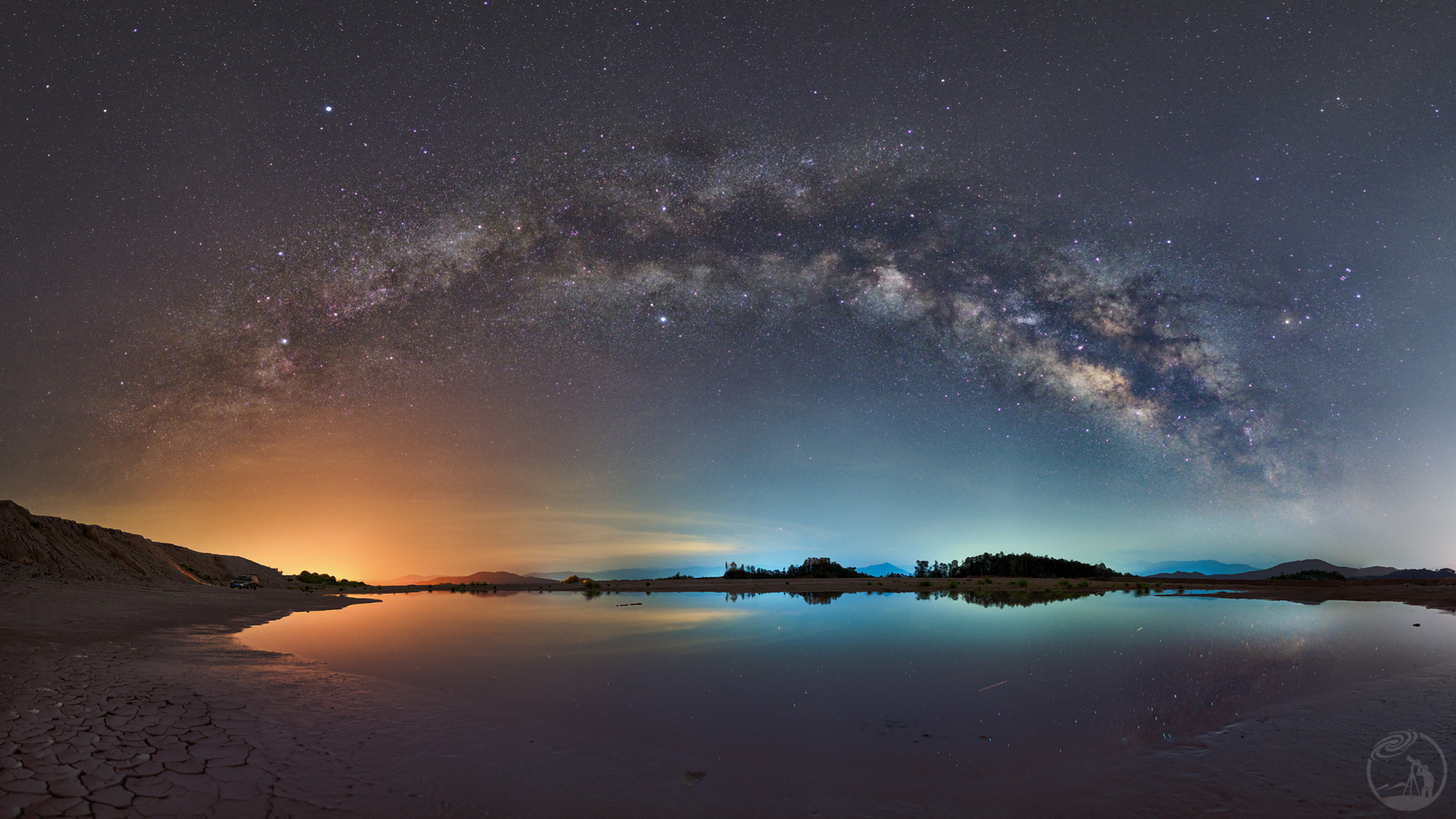 雨后的星空