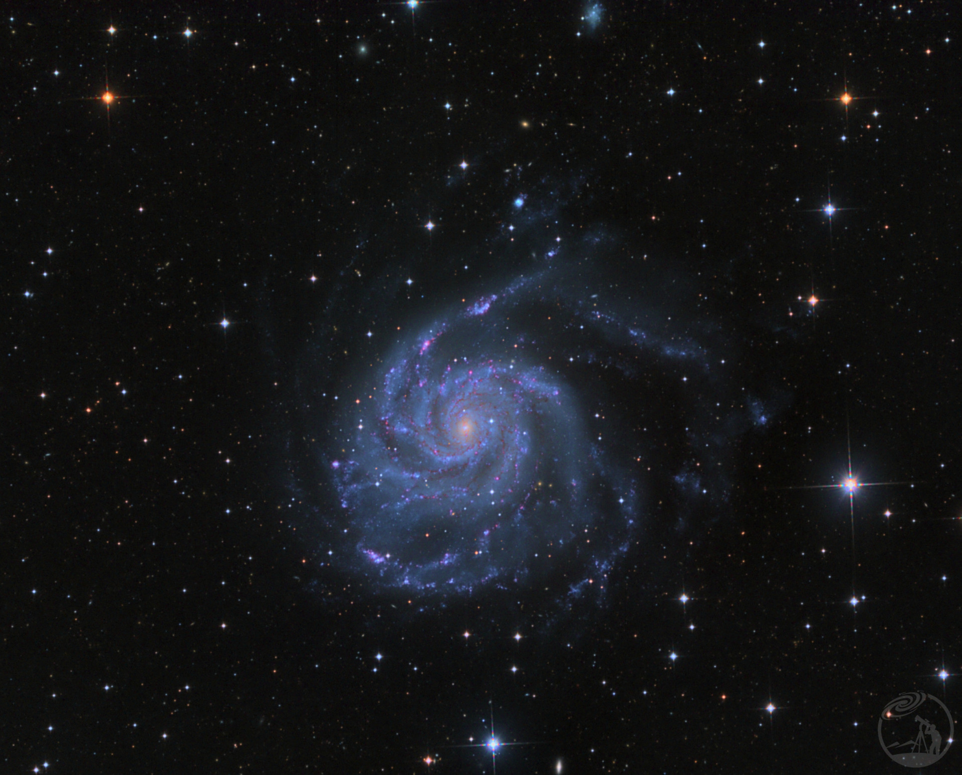 M101风车星系