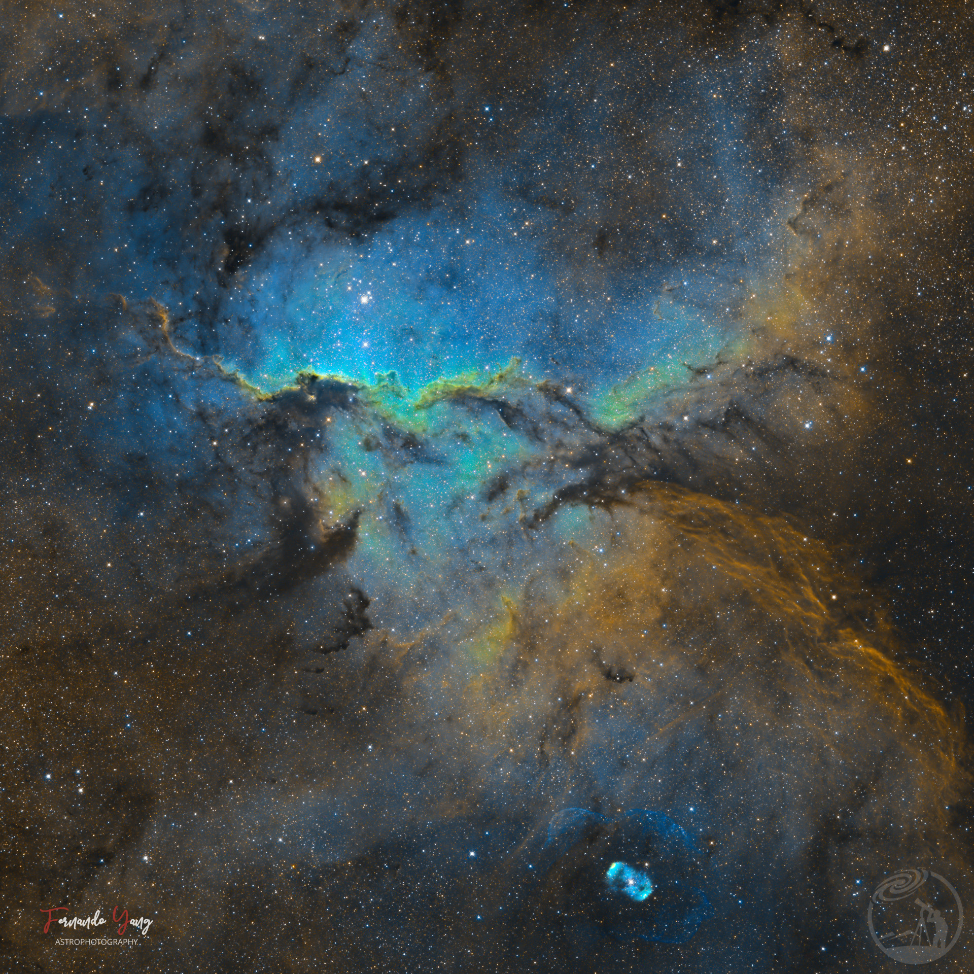 NGC 6188 天坛座双龙斗