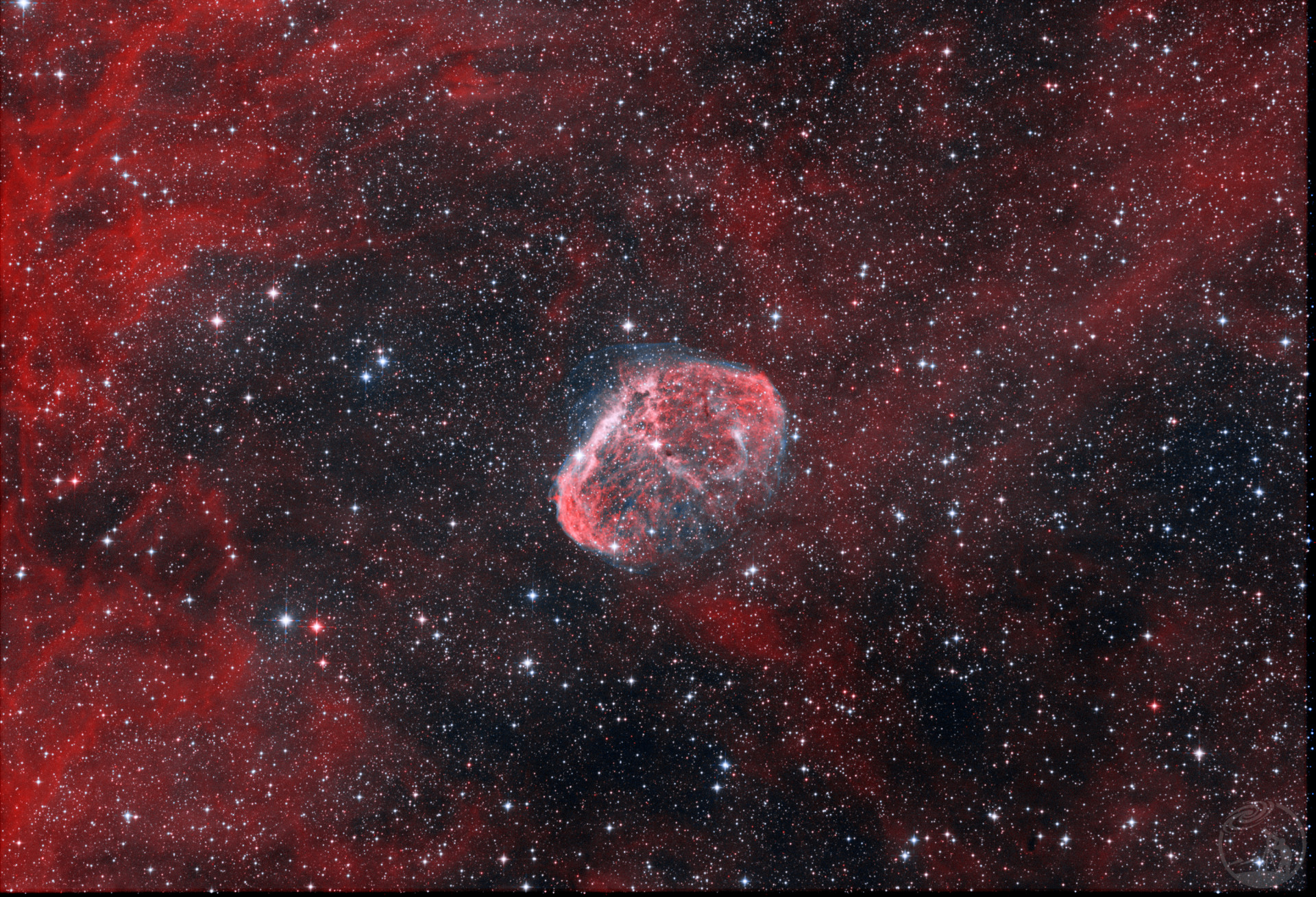 NGC6888 眉月星云 The Crescent Nebula