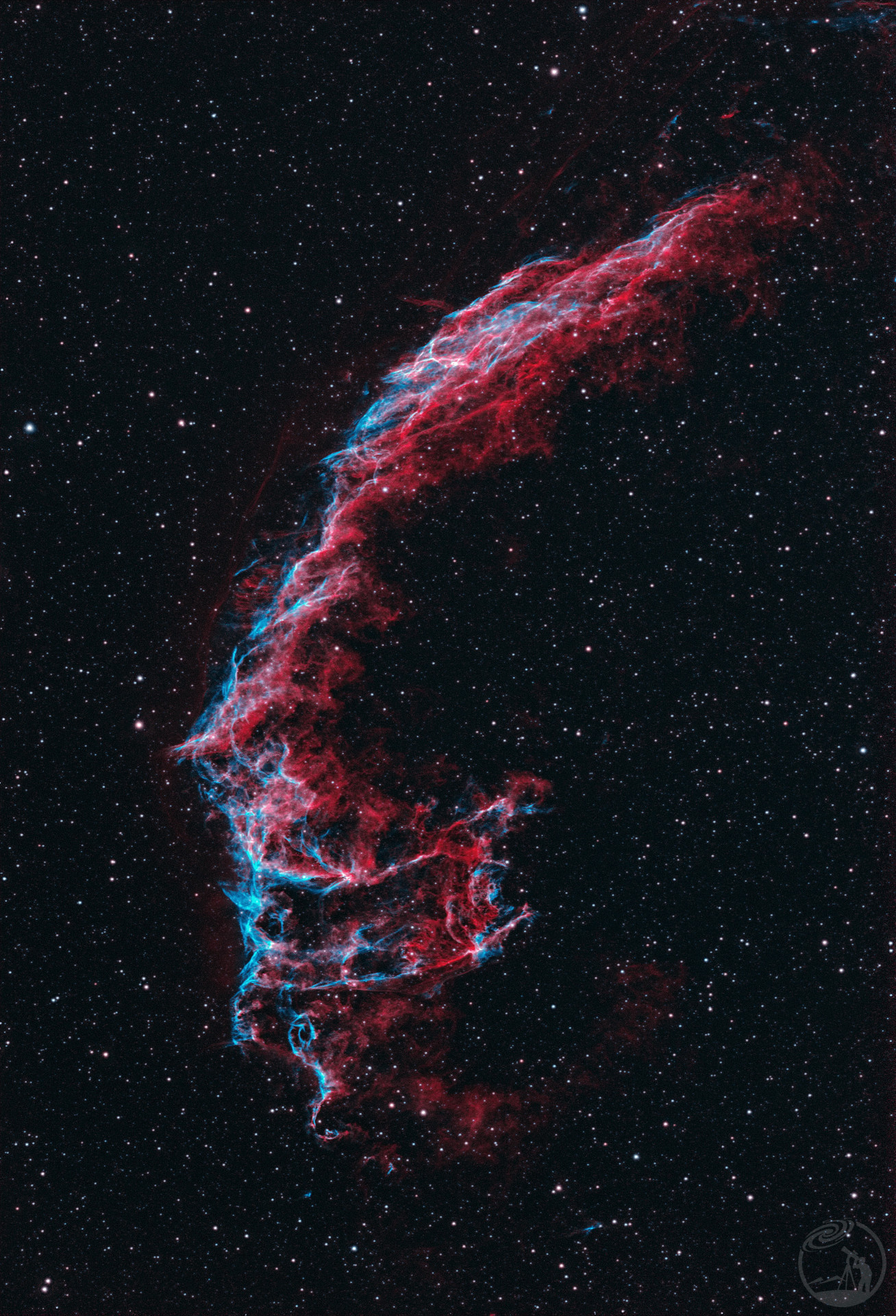 NGC6992西面纱星云