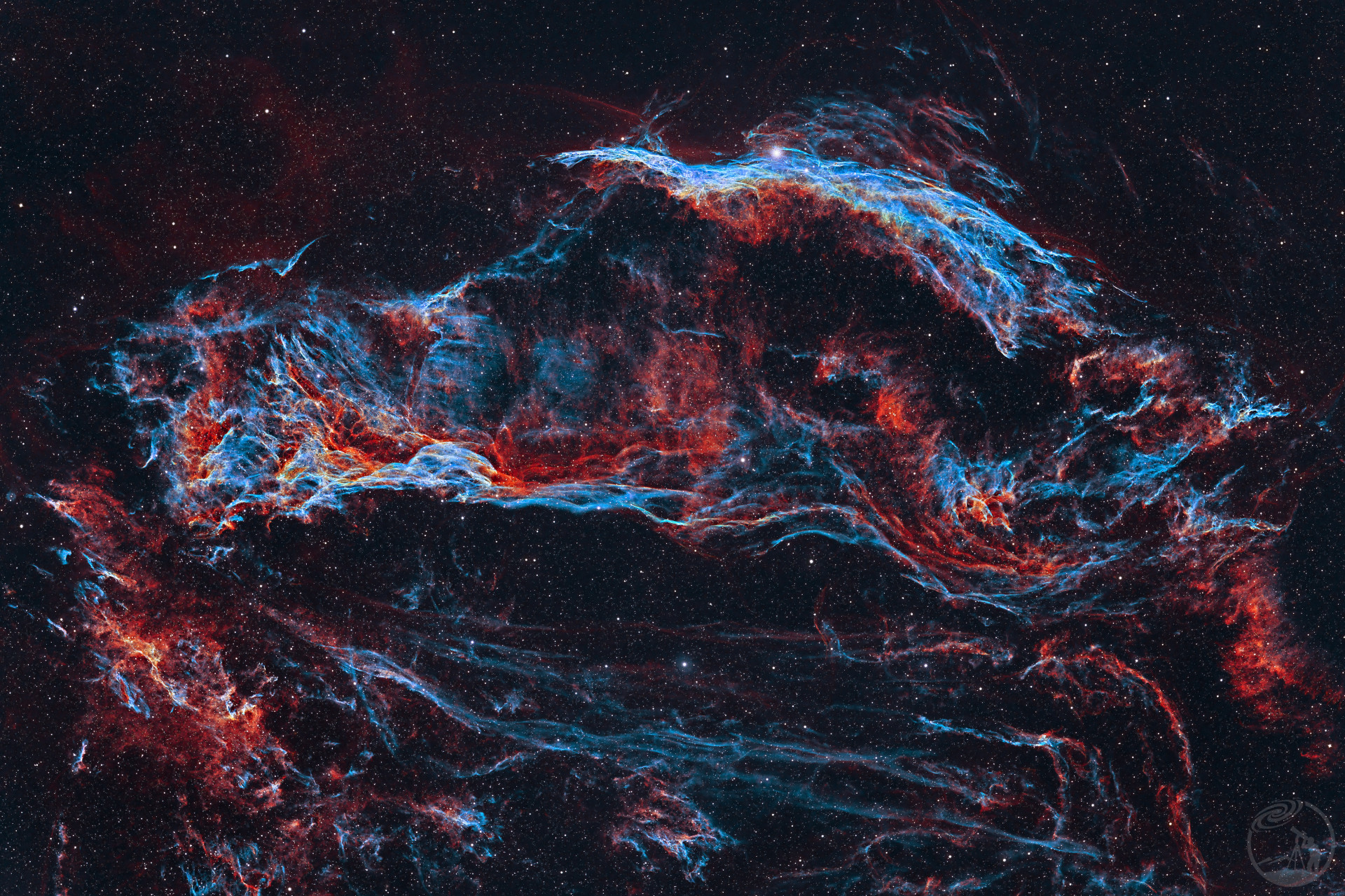 西面纱星云（NGC6960）