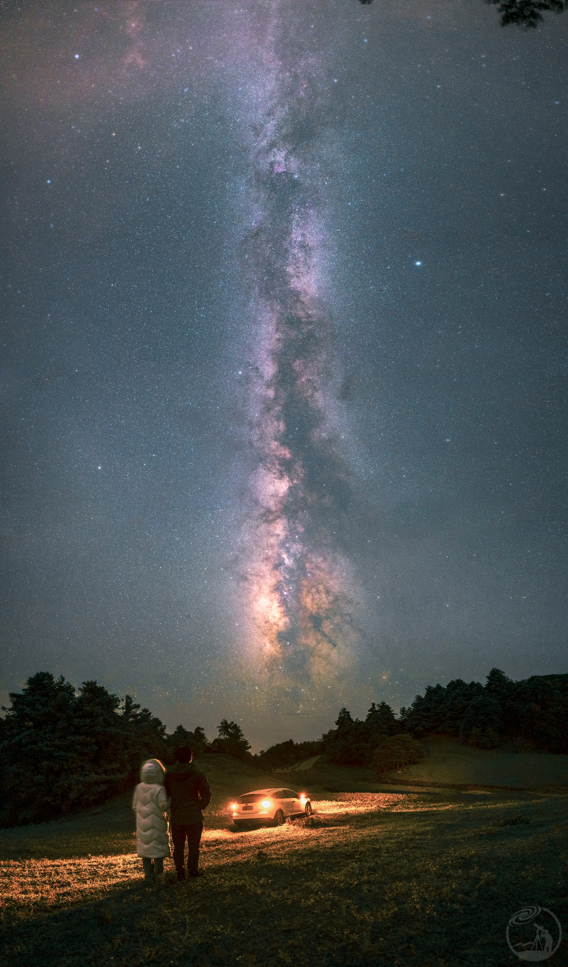 白竹山银河