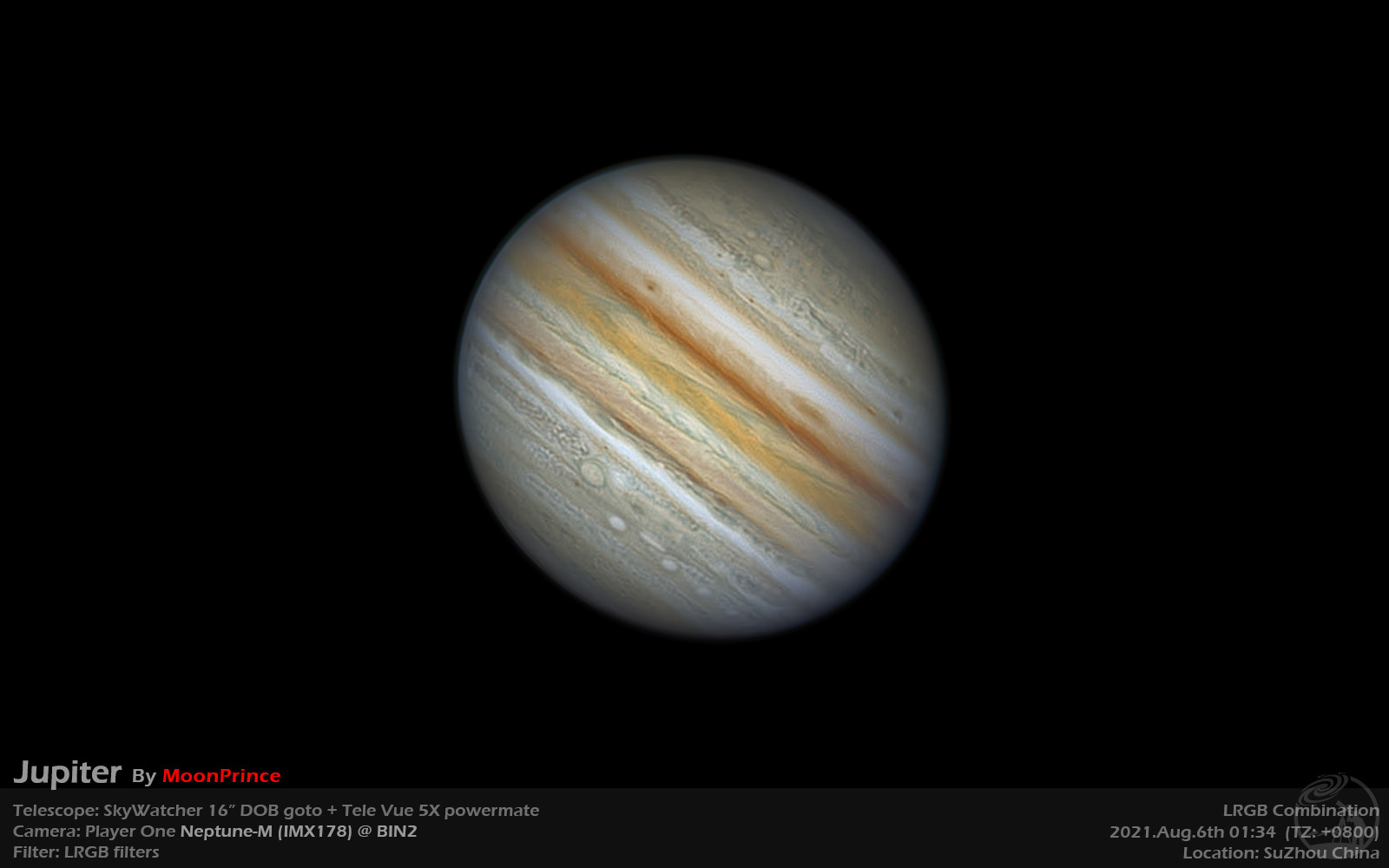 10年来拍出的个人最佳木星，16DOB+Neptune-M相机
