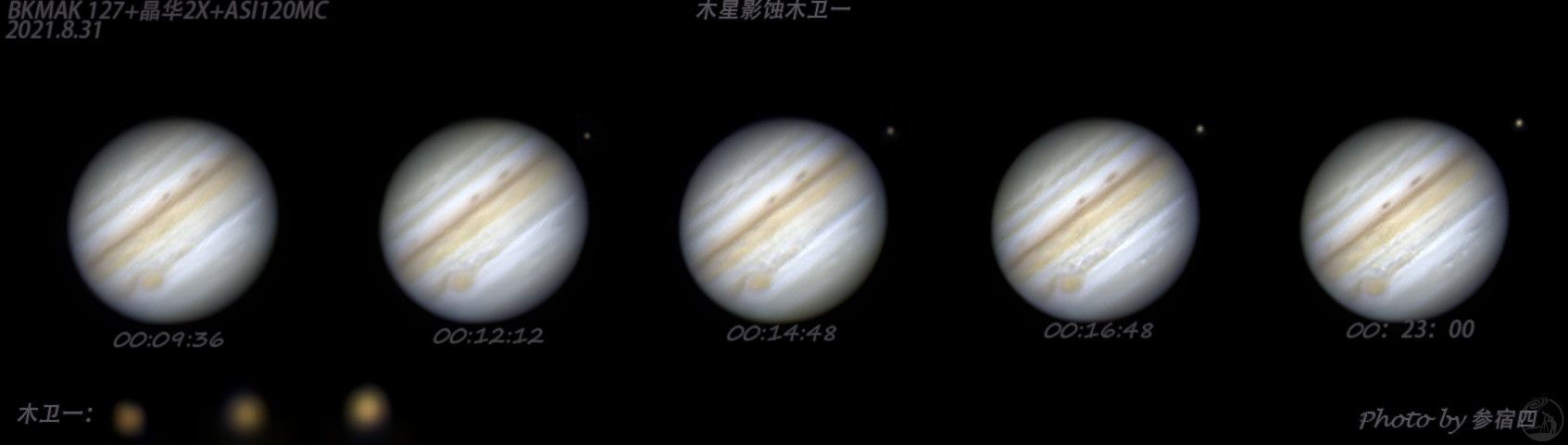 木星影蚀木卫一