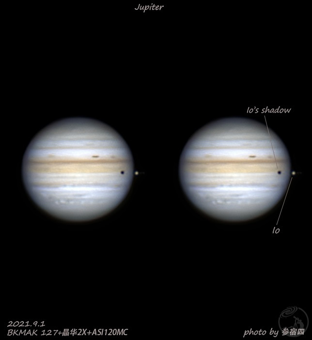 木卫一影凌木星