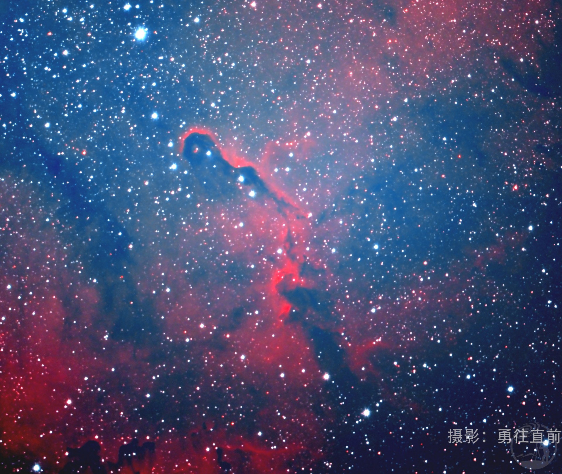 象鼻星云局部