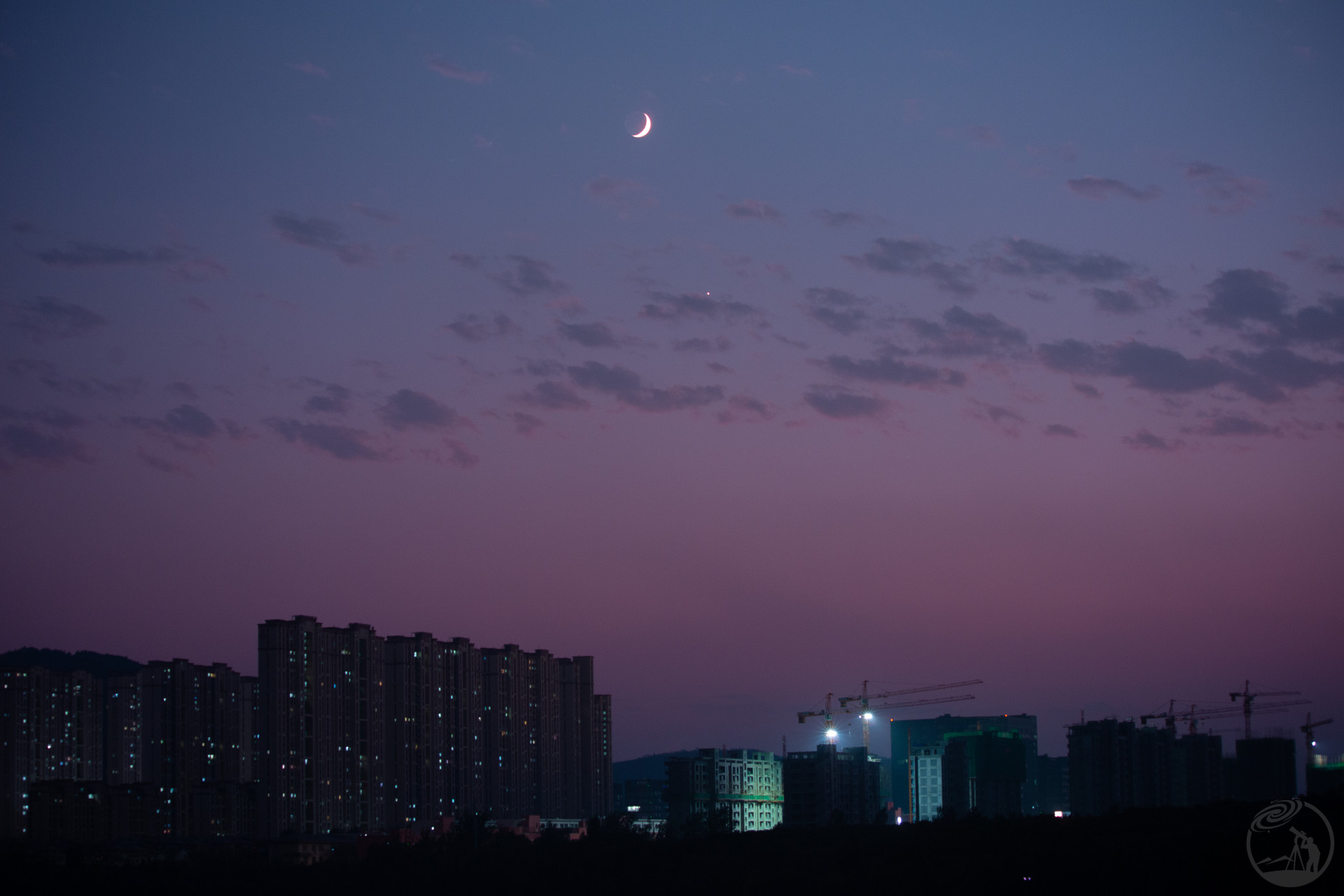 金星和月