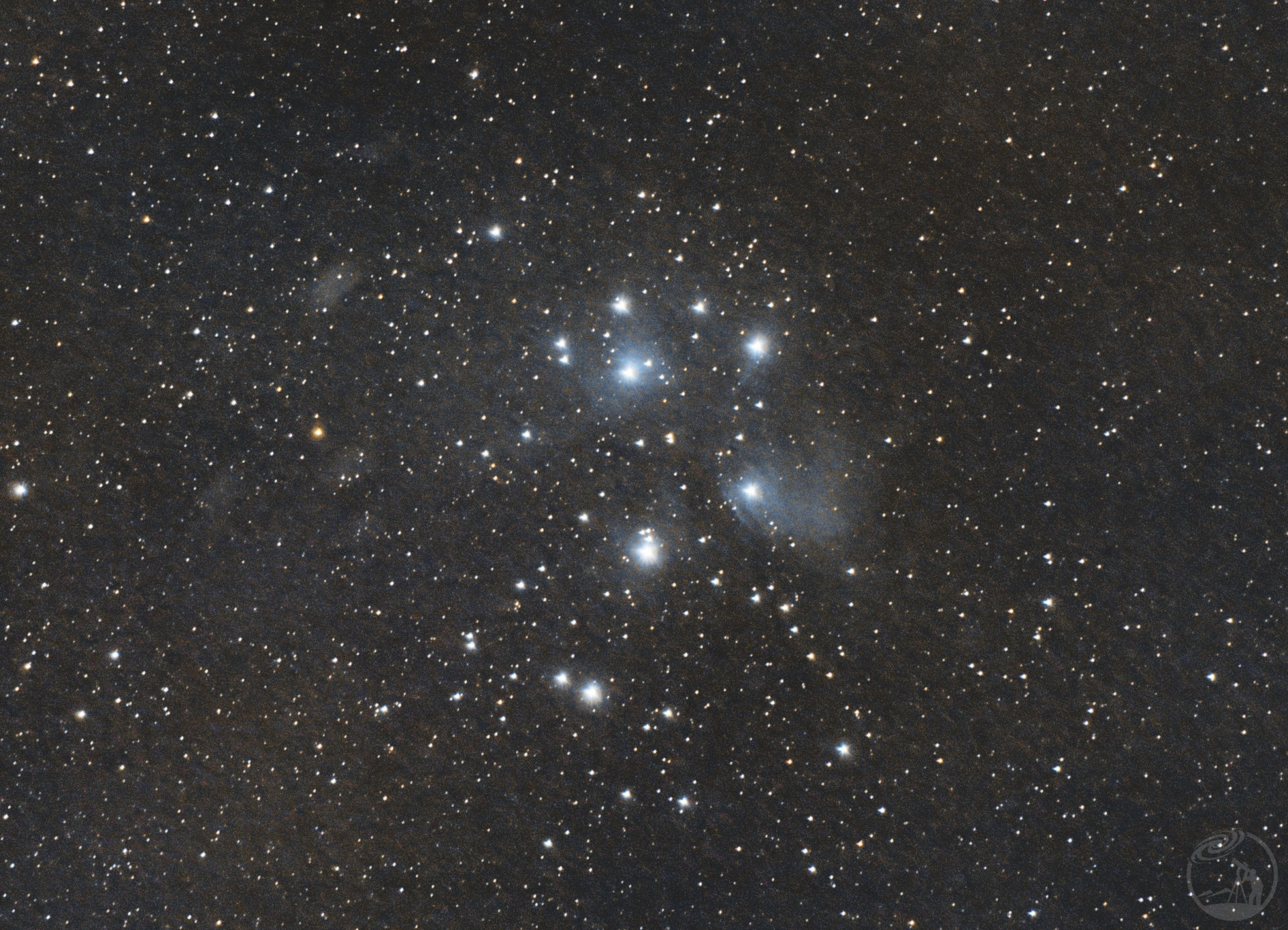 10min左右的昴宿星团 M45