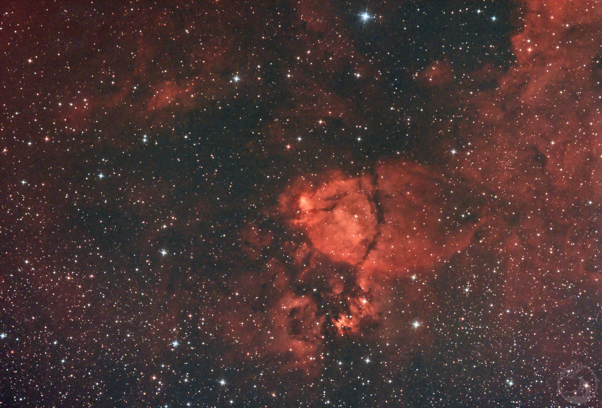 IC1795鱼头及NGC896