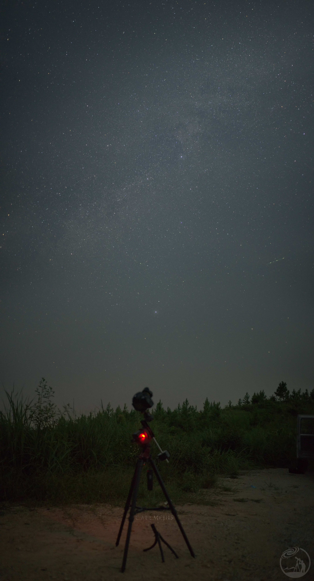 静默跟随星空的旋转的赤道仪