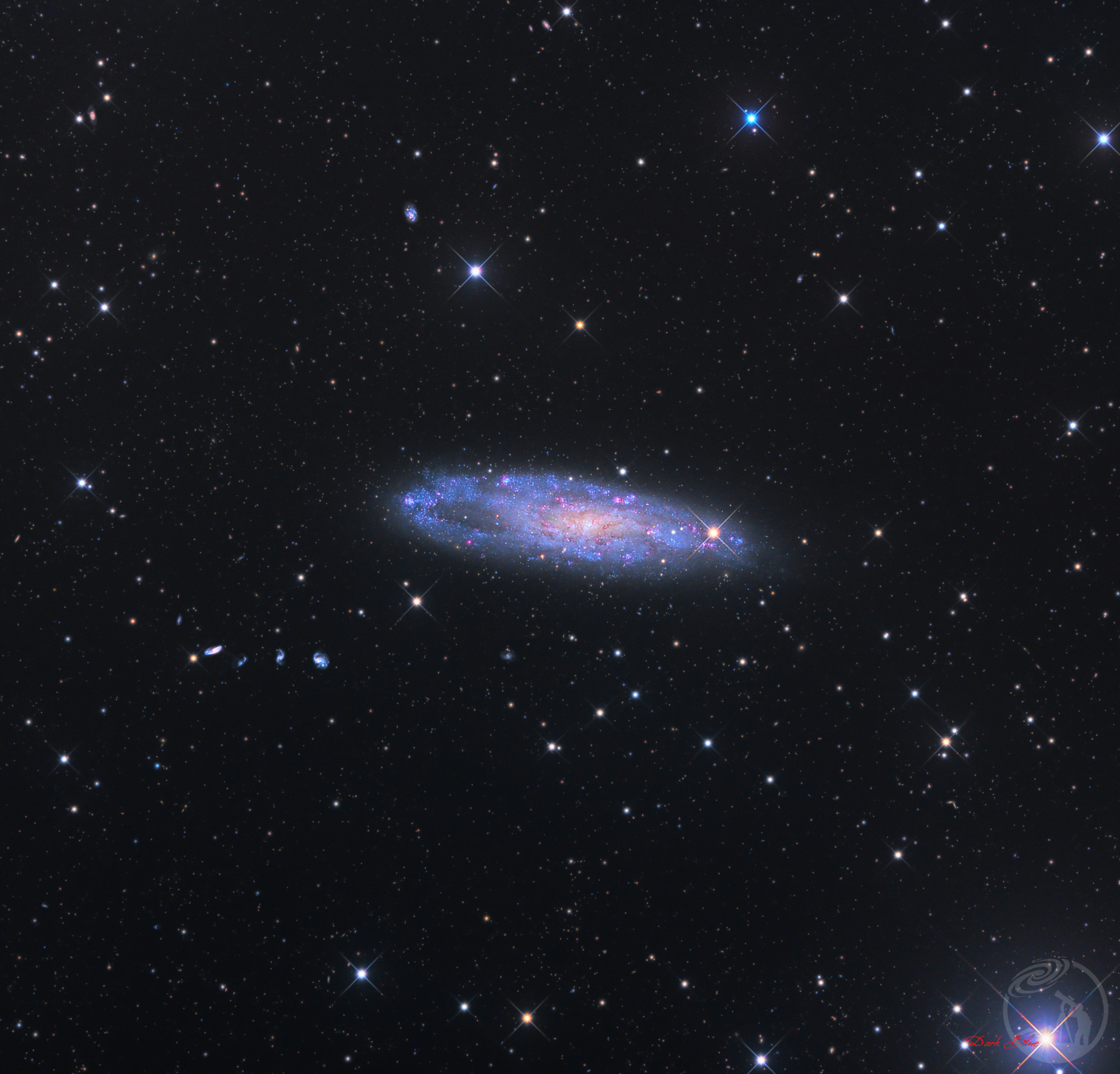 NGC247 伯比奇链