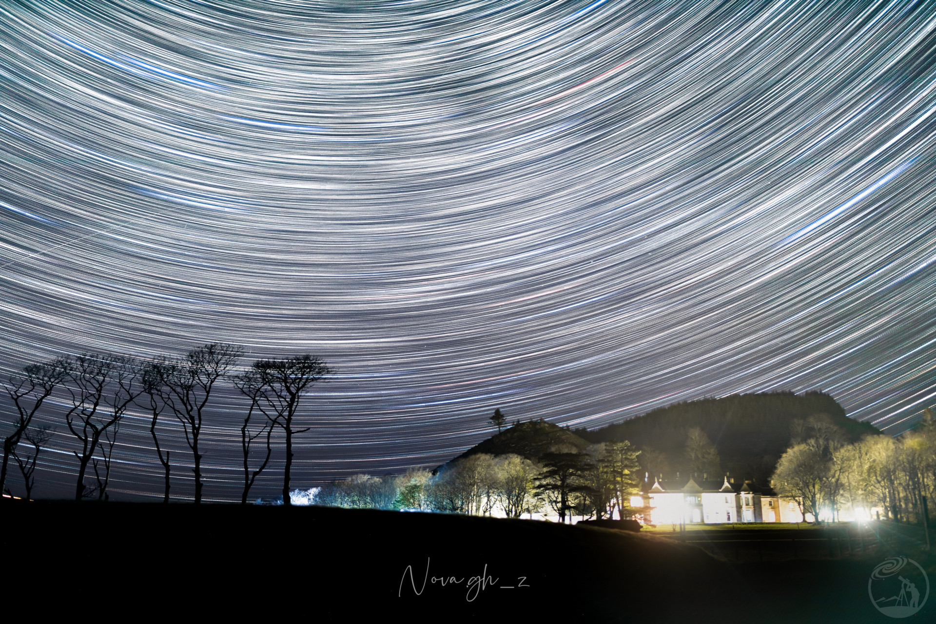Rassay岛上空的星际线