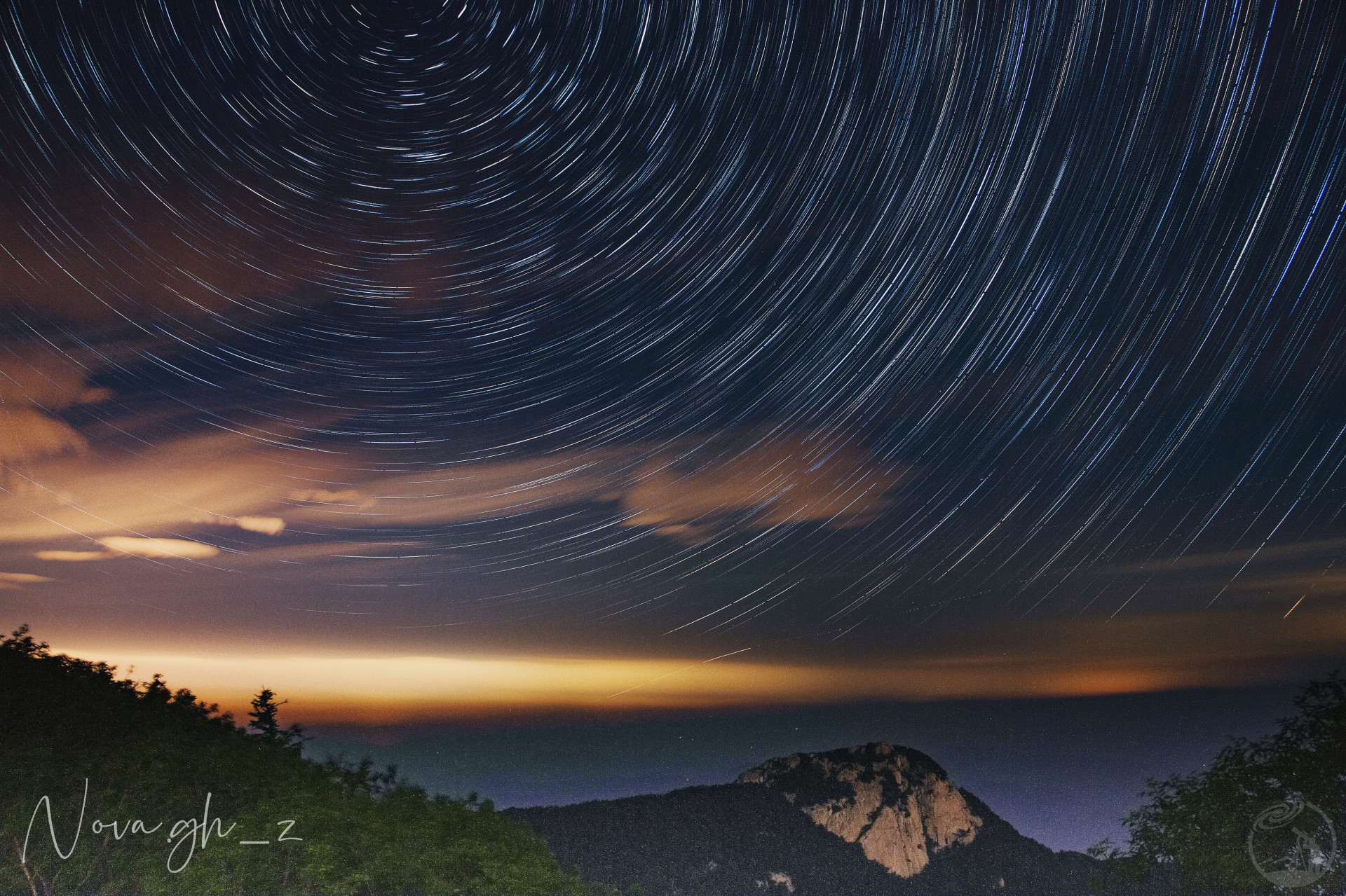 泰山山顶的星空