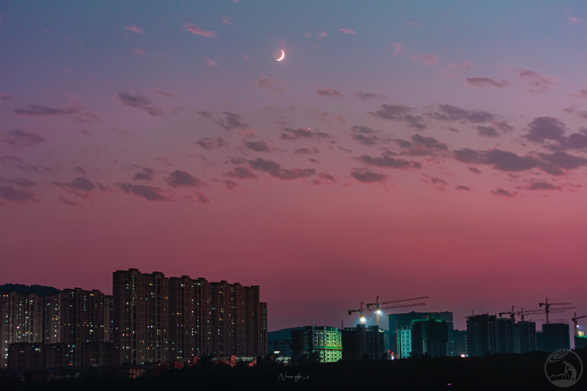 金星和月亮