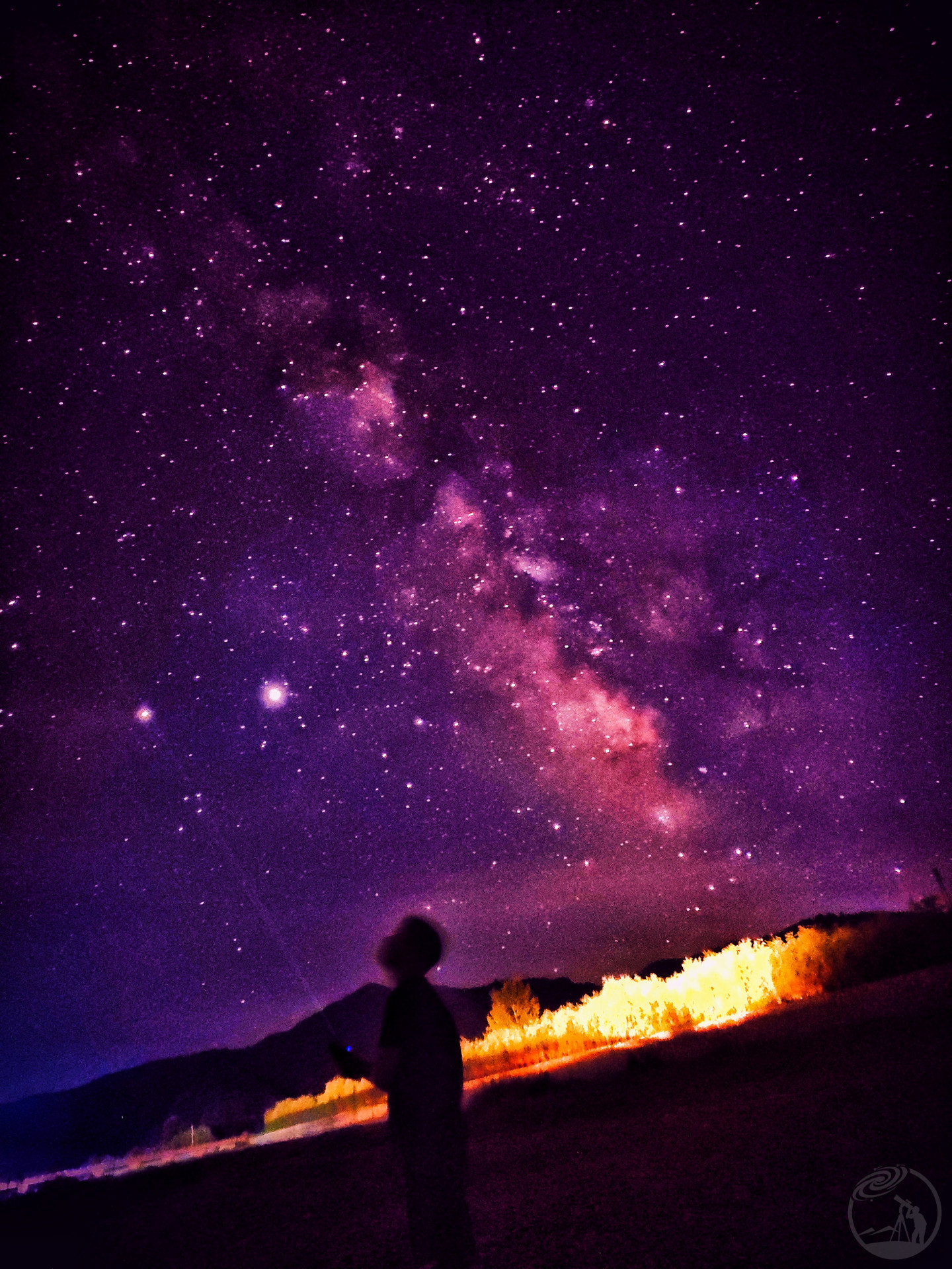 银河与木星土星