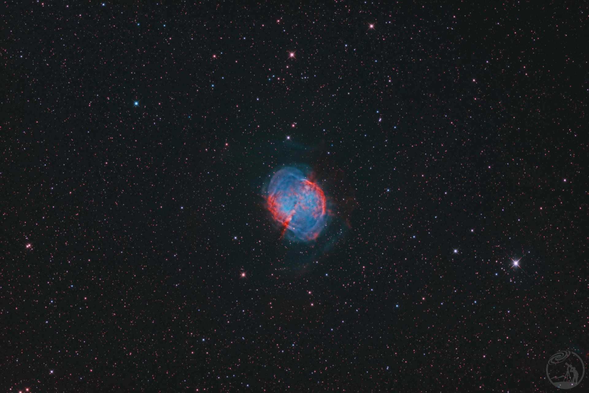 M27 哑铃星云HOO