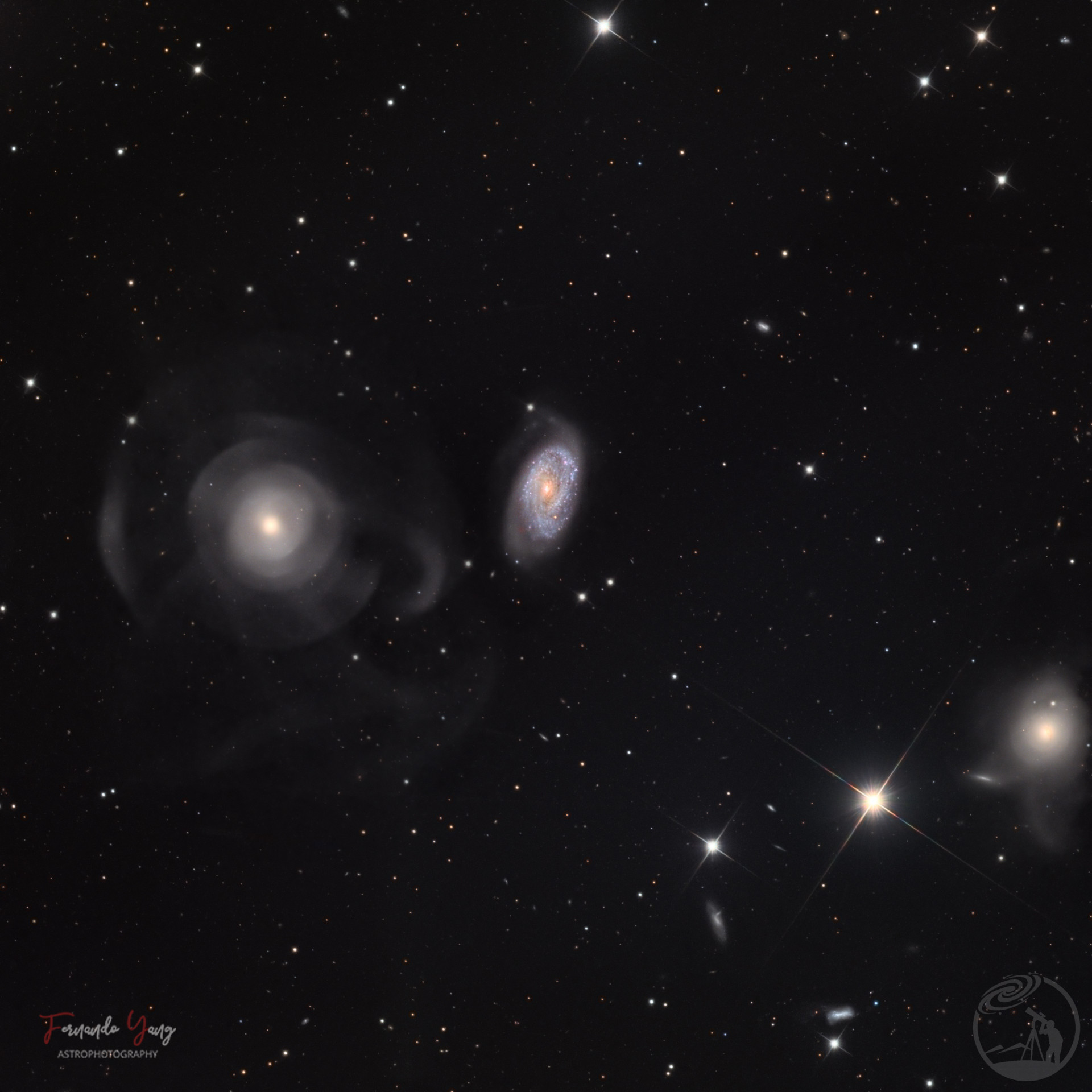 NGC 474, NGC 470 和 NGC 467