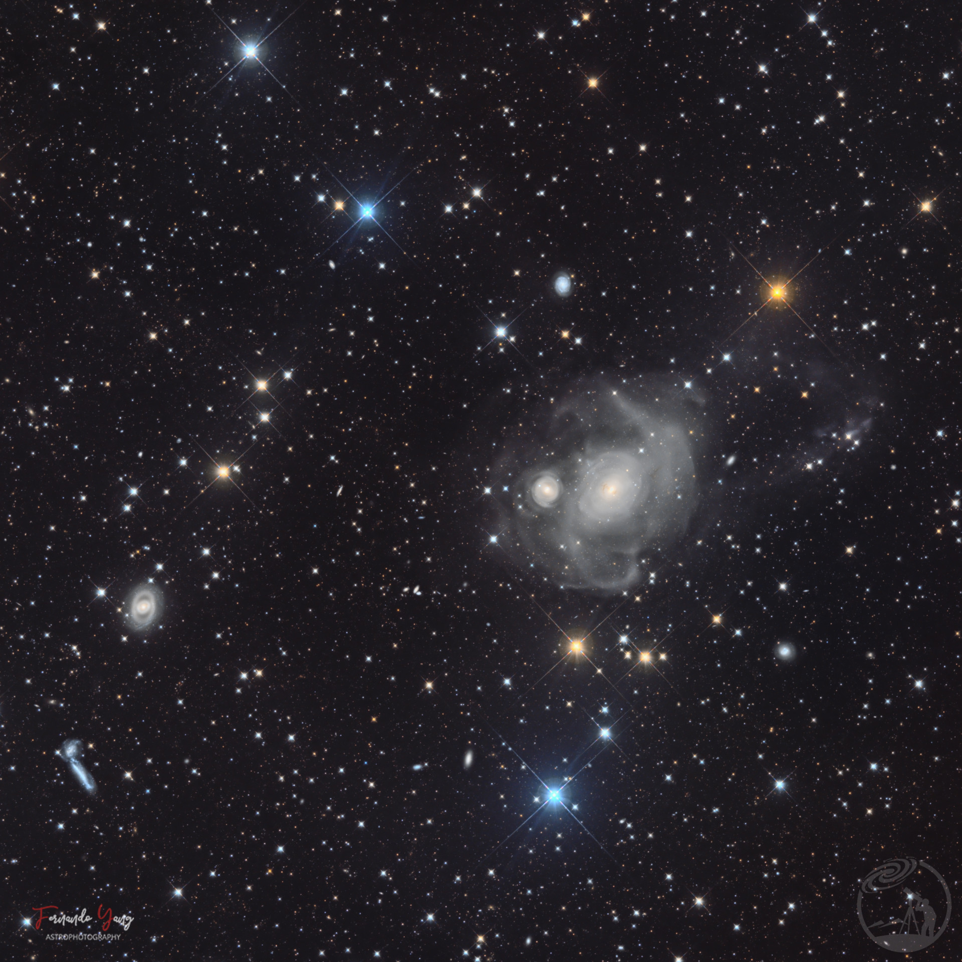 NGC 1316和它的朋友们