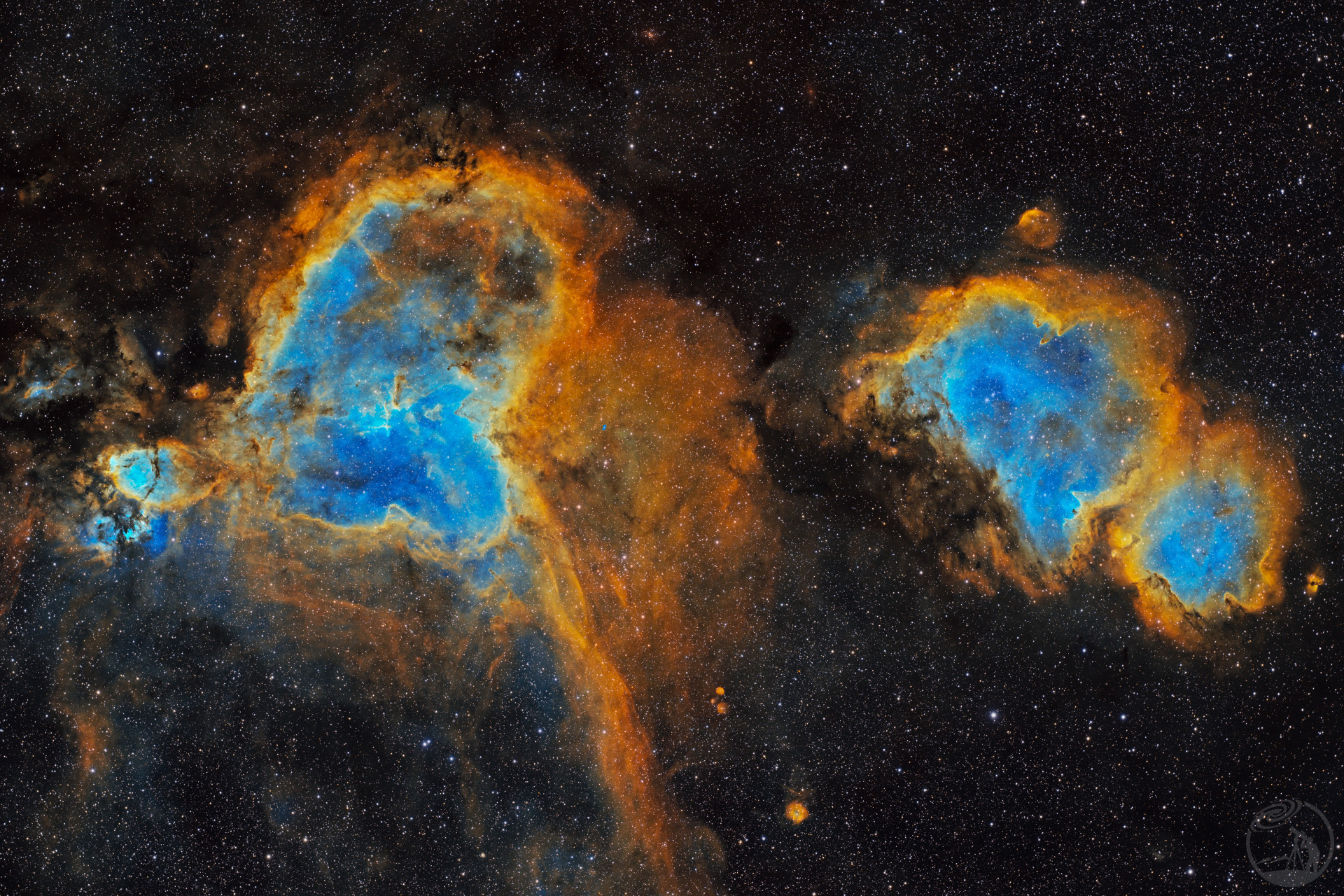 心脏与灵魂（IC1805, IC1848）