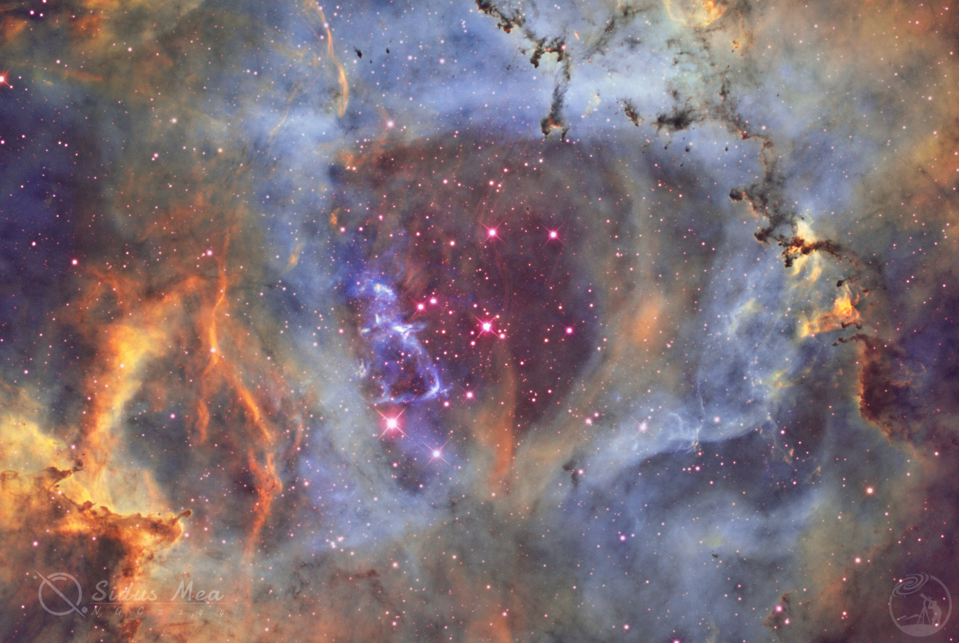 NGC2244玫瑰星云核心