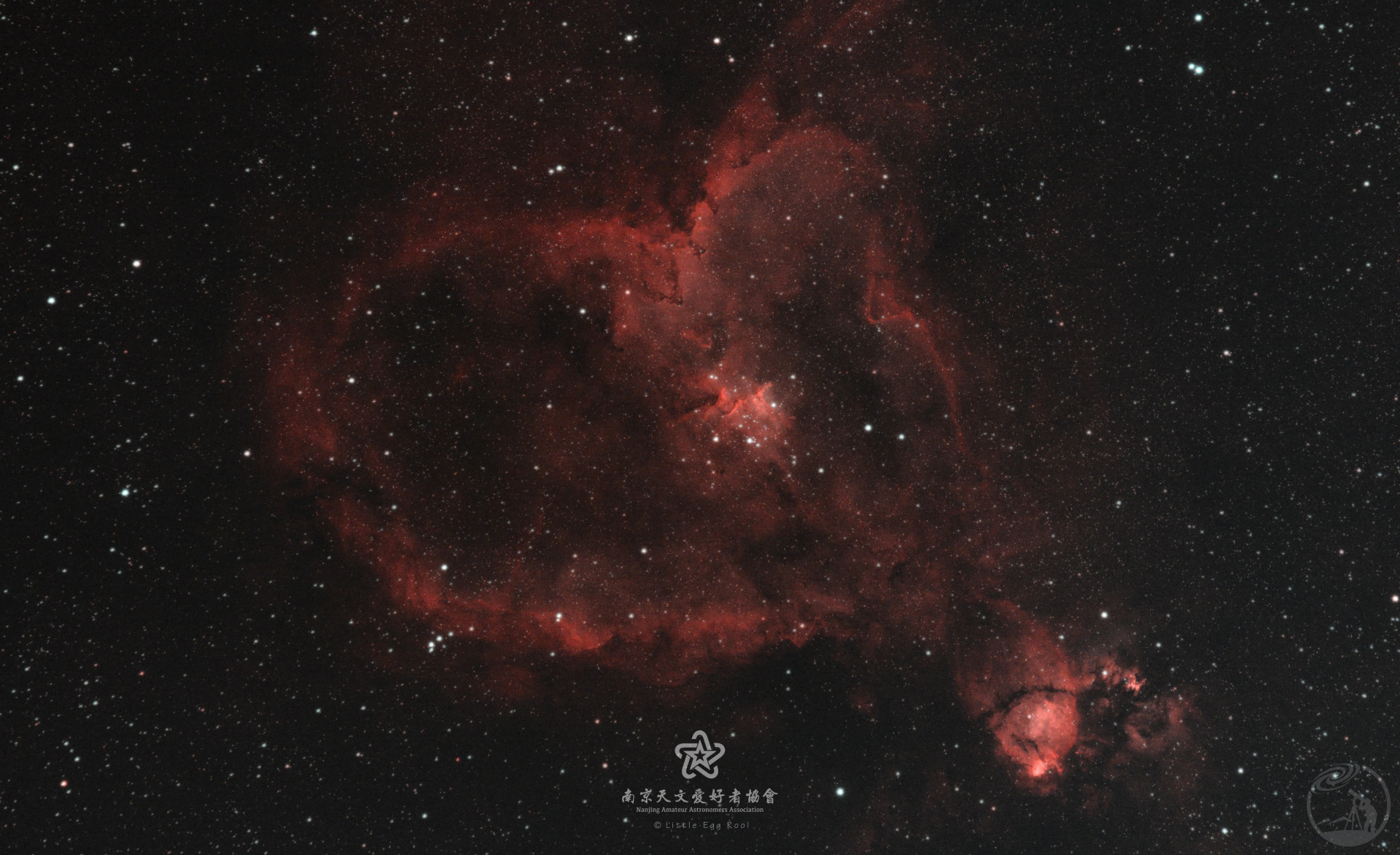 IC1805 心脏星云