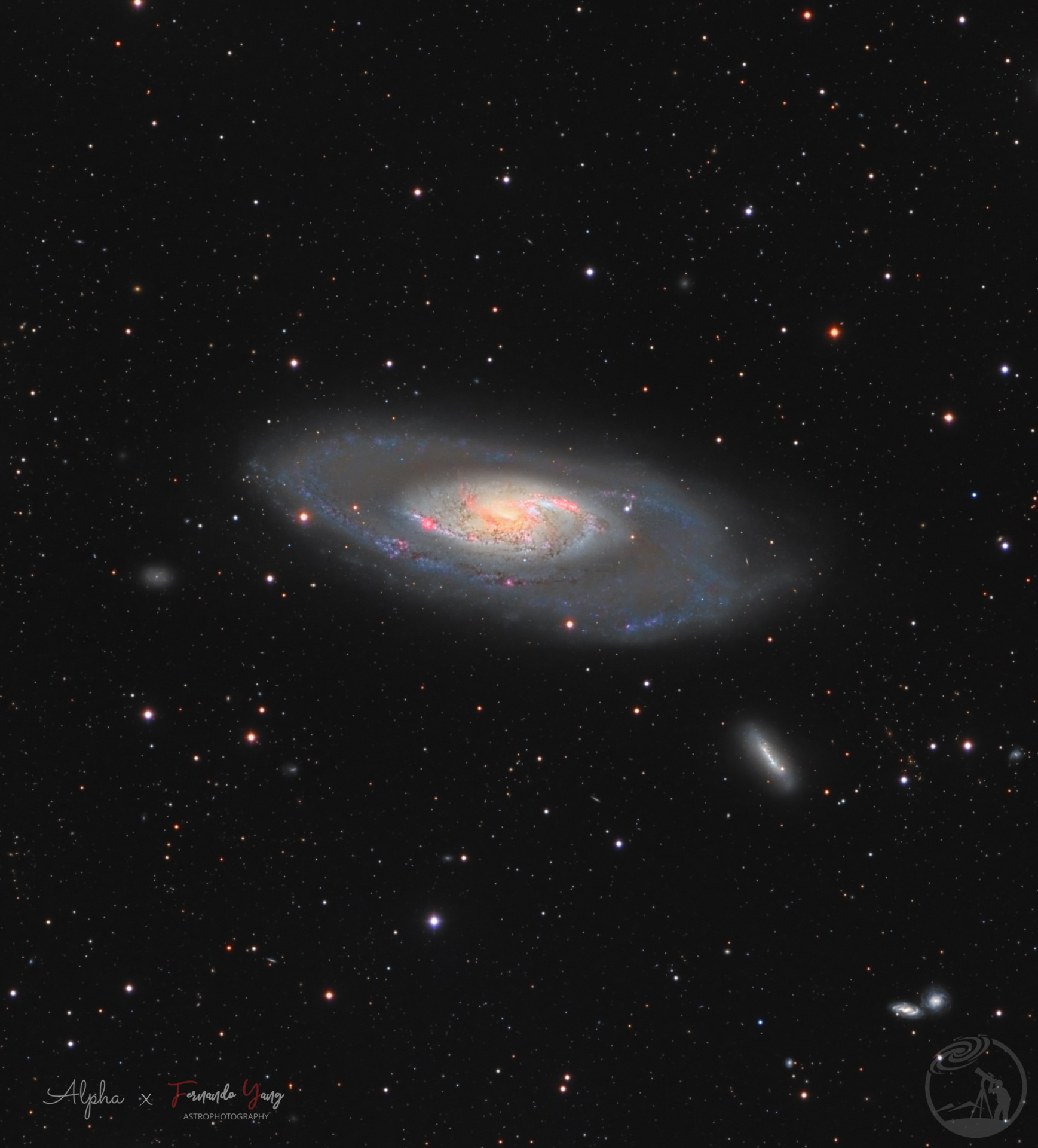 M106 星系 HaLRGB