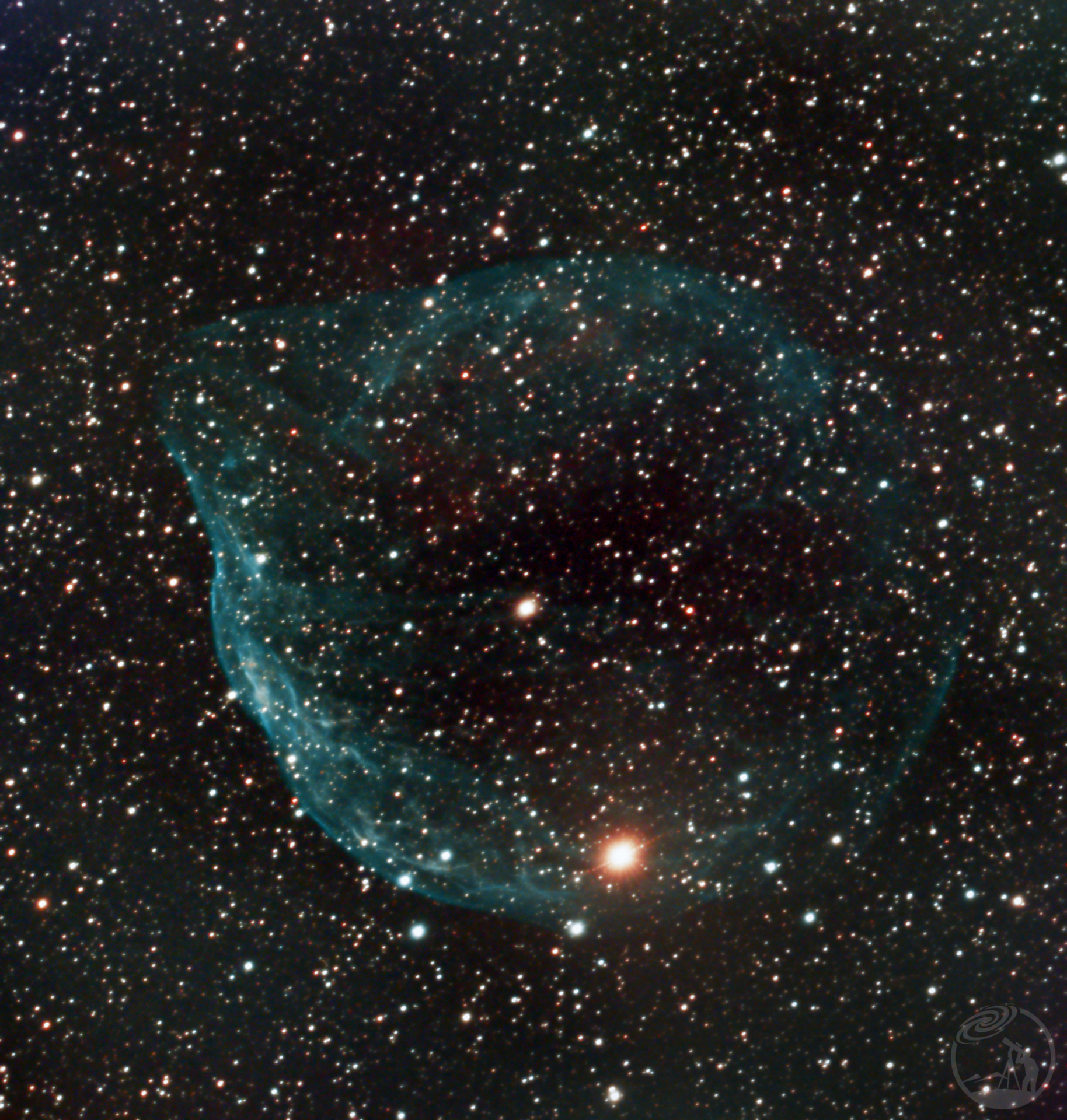 海豚星云（SH2-308)