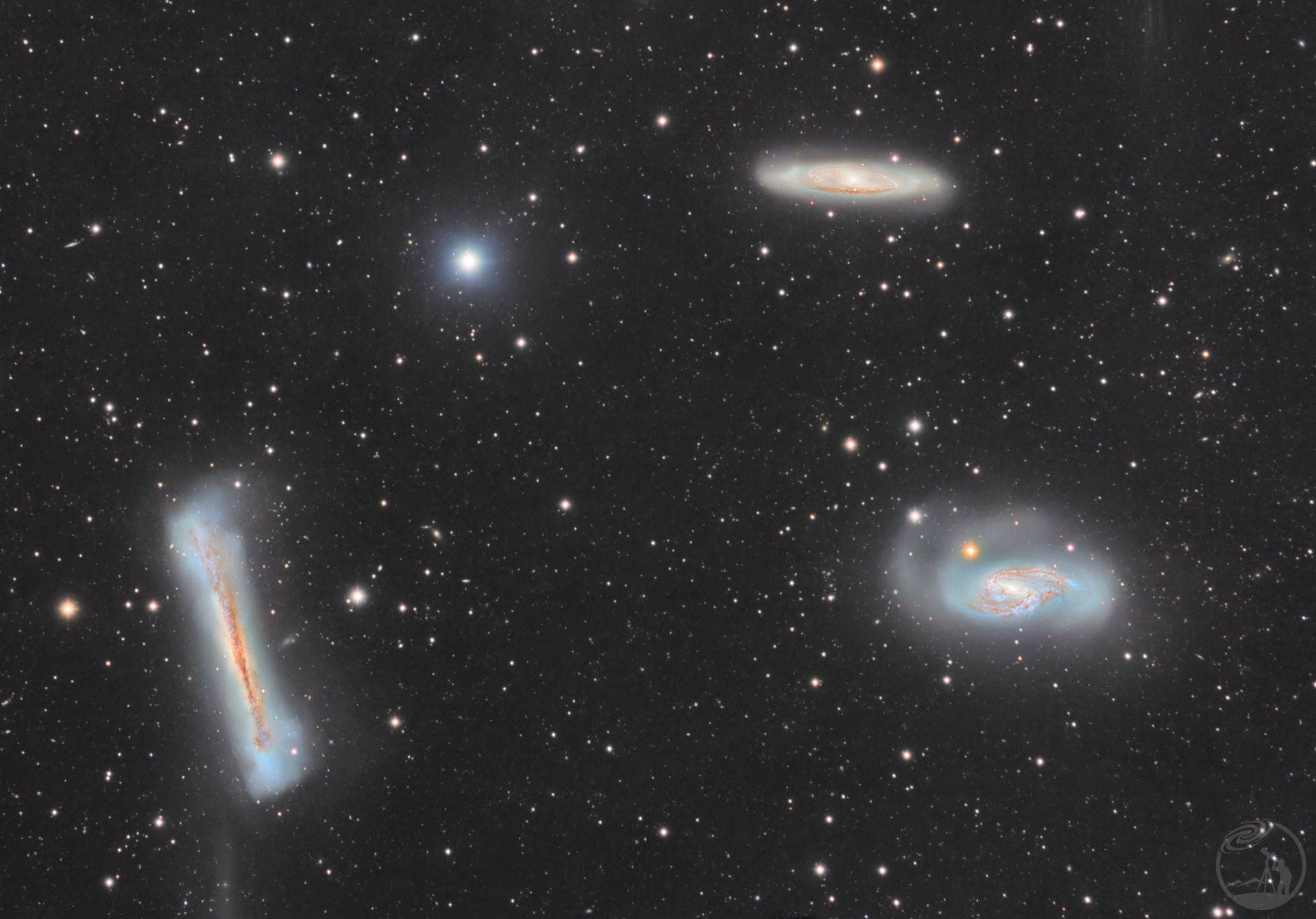 M65&M66&NGC3628
