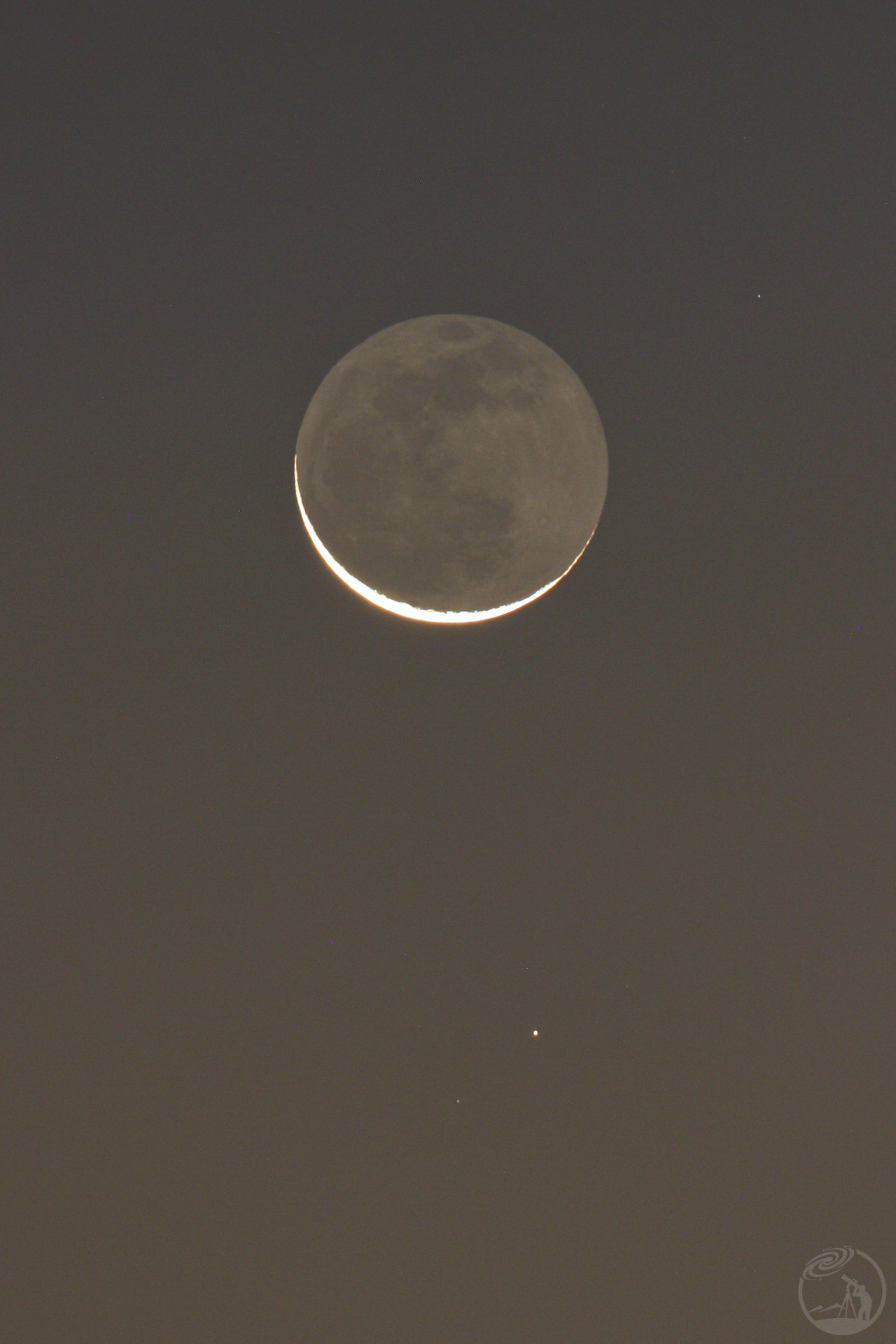 廿九日月和火星