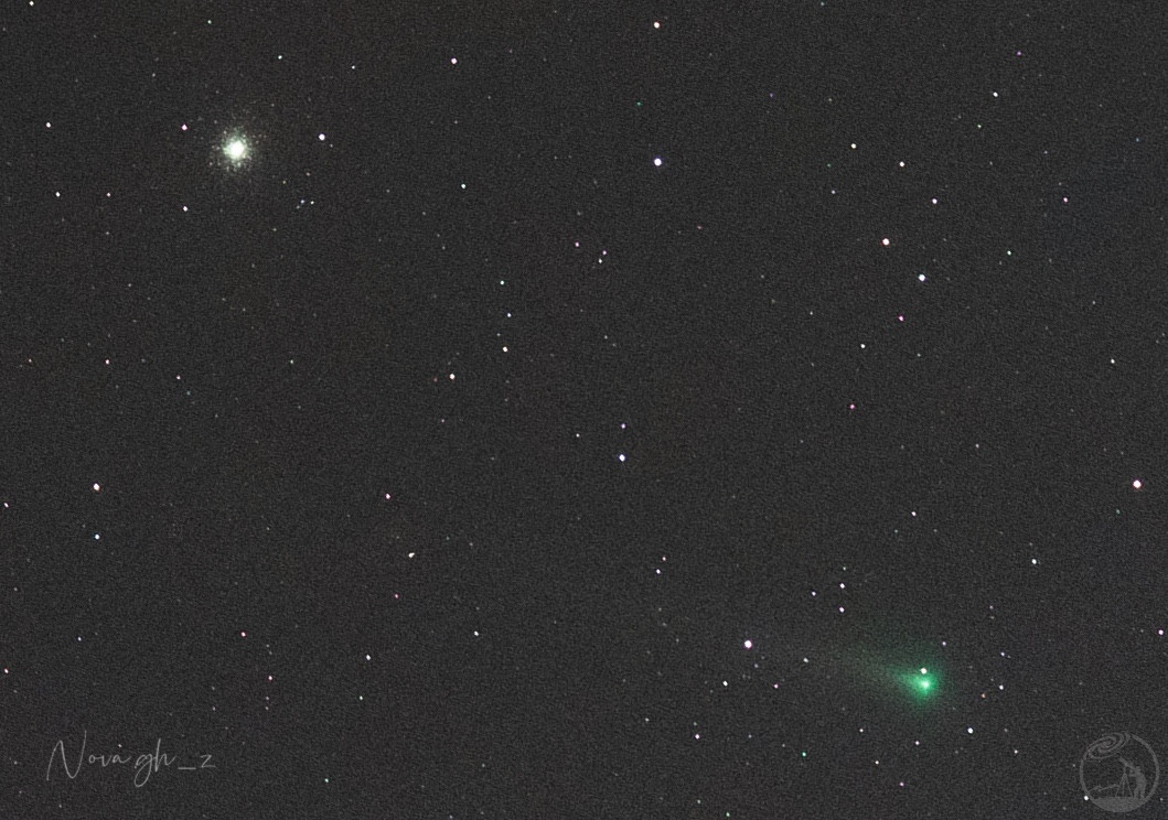 彗星与M3相遇