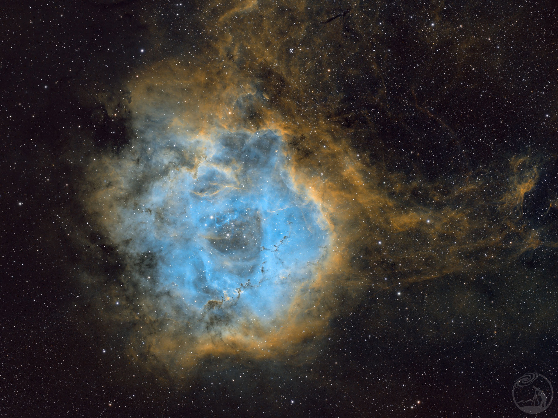 NGC2244窄带玫瑰星云