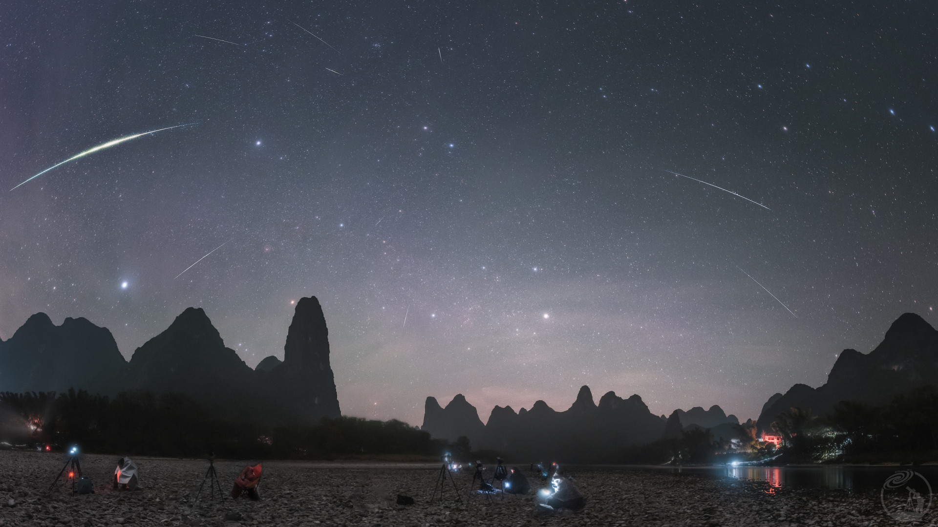 2021 桂林阳朔双子座流星雨