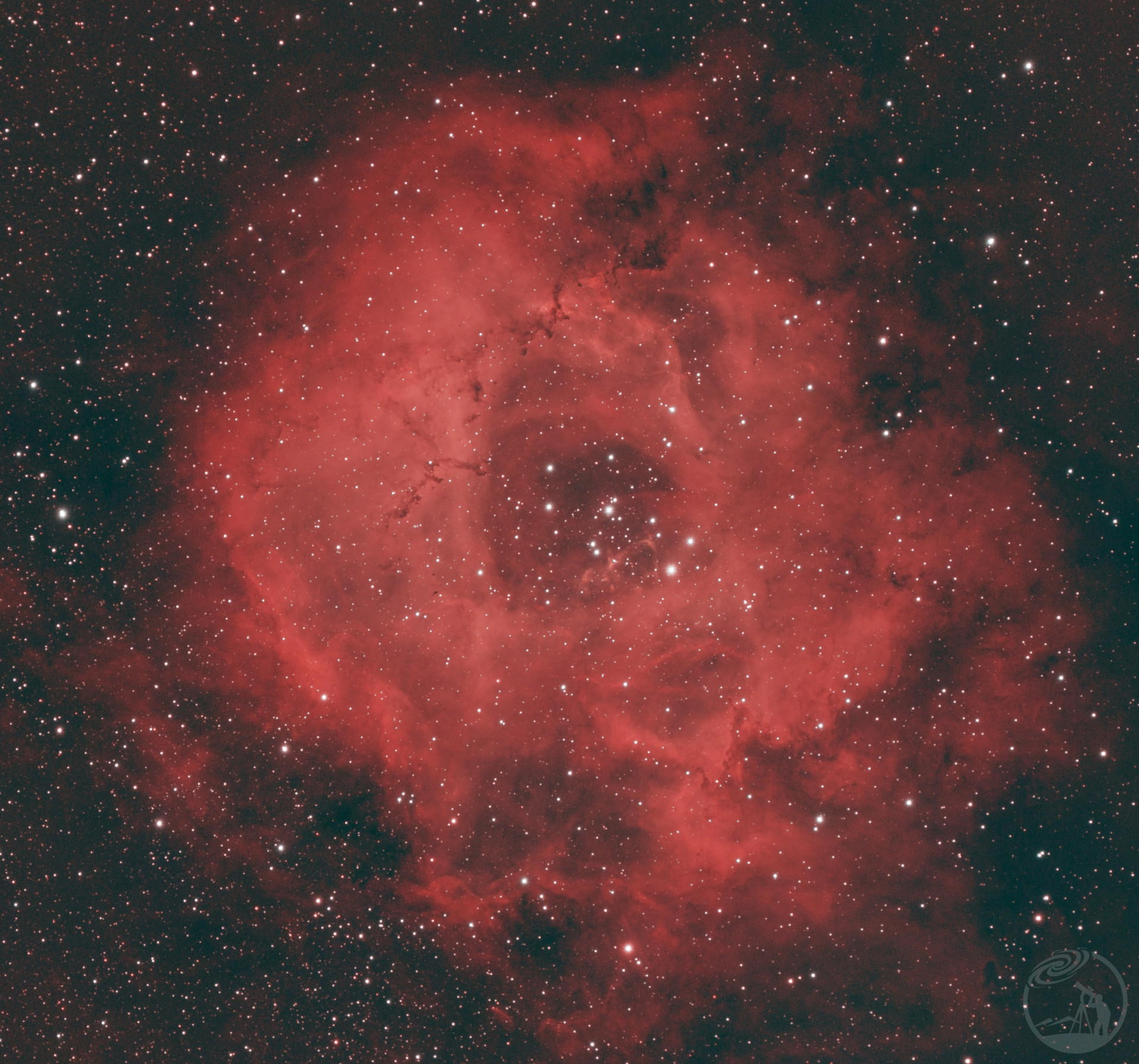 一楼打野玫瑰星云（NGC2237）