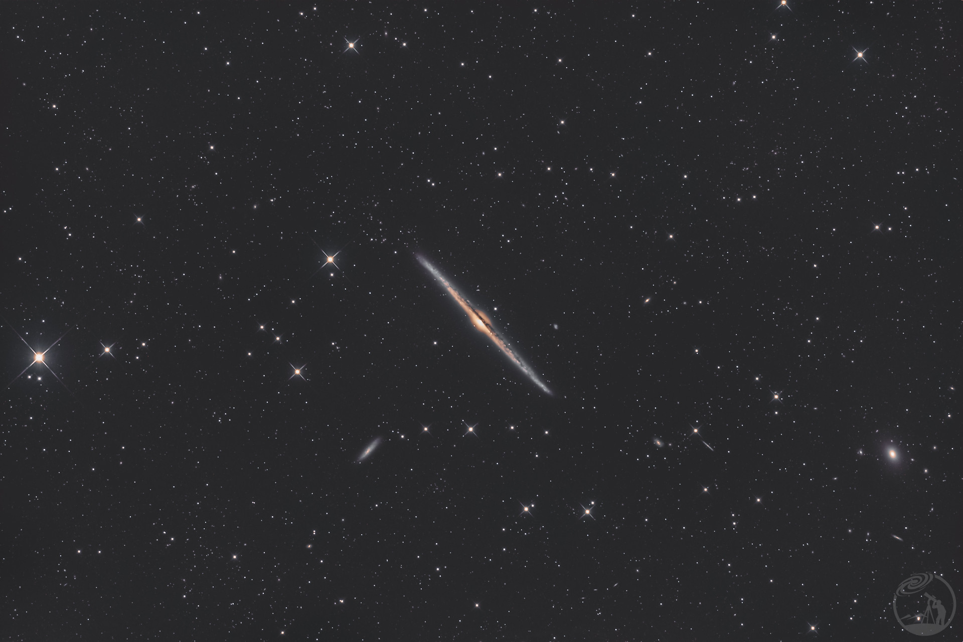 NGC4565指针星系（改进版）