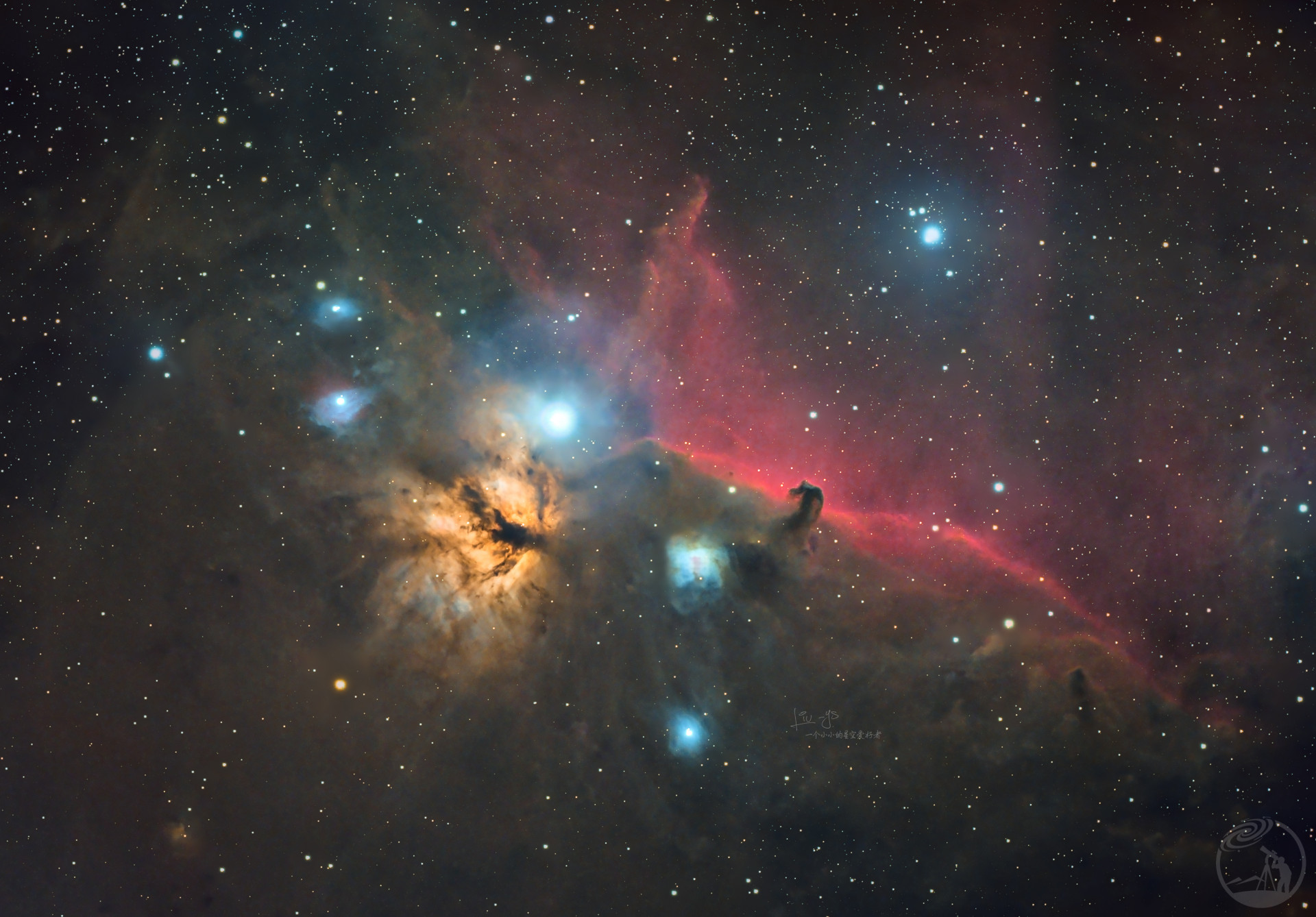IC434&NGC2024（马头星云&火树星云）