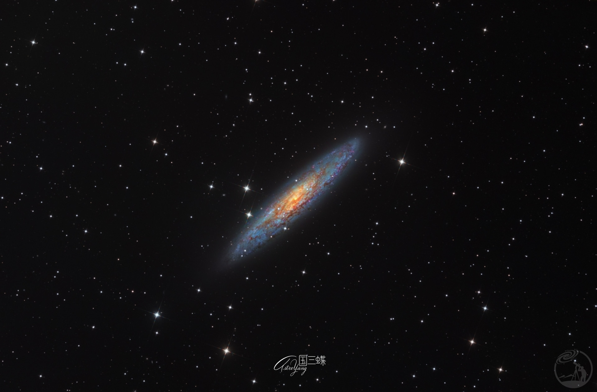 NGC253银元星系