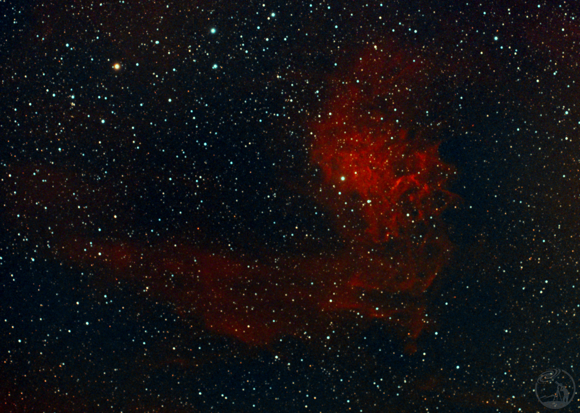 IC405 火焰星云